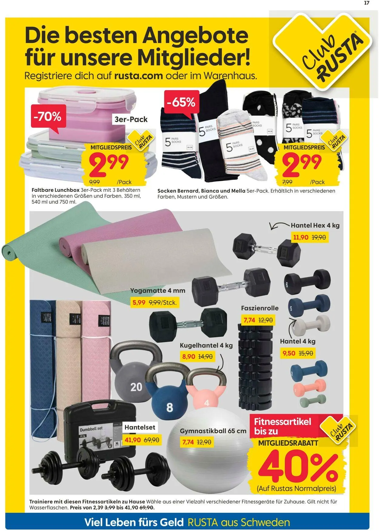 Rusta von 1. September bis 15. September 2025 - Prospekt seite 17