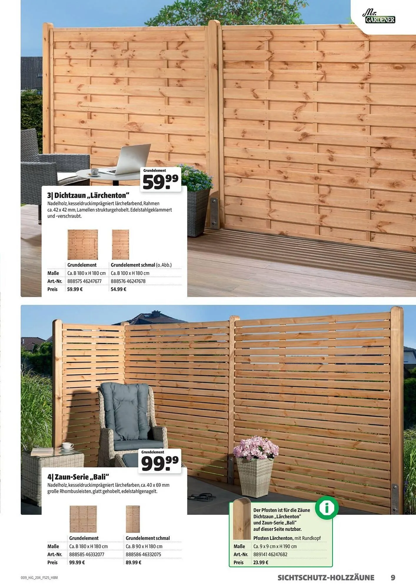 Hagebau Prospekt von 19. September bis 31. Dezember 2025 - Prospekt seite 9