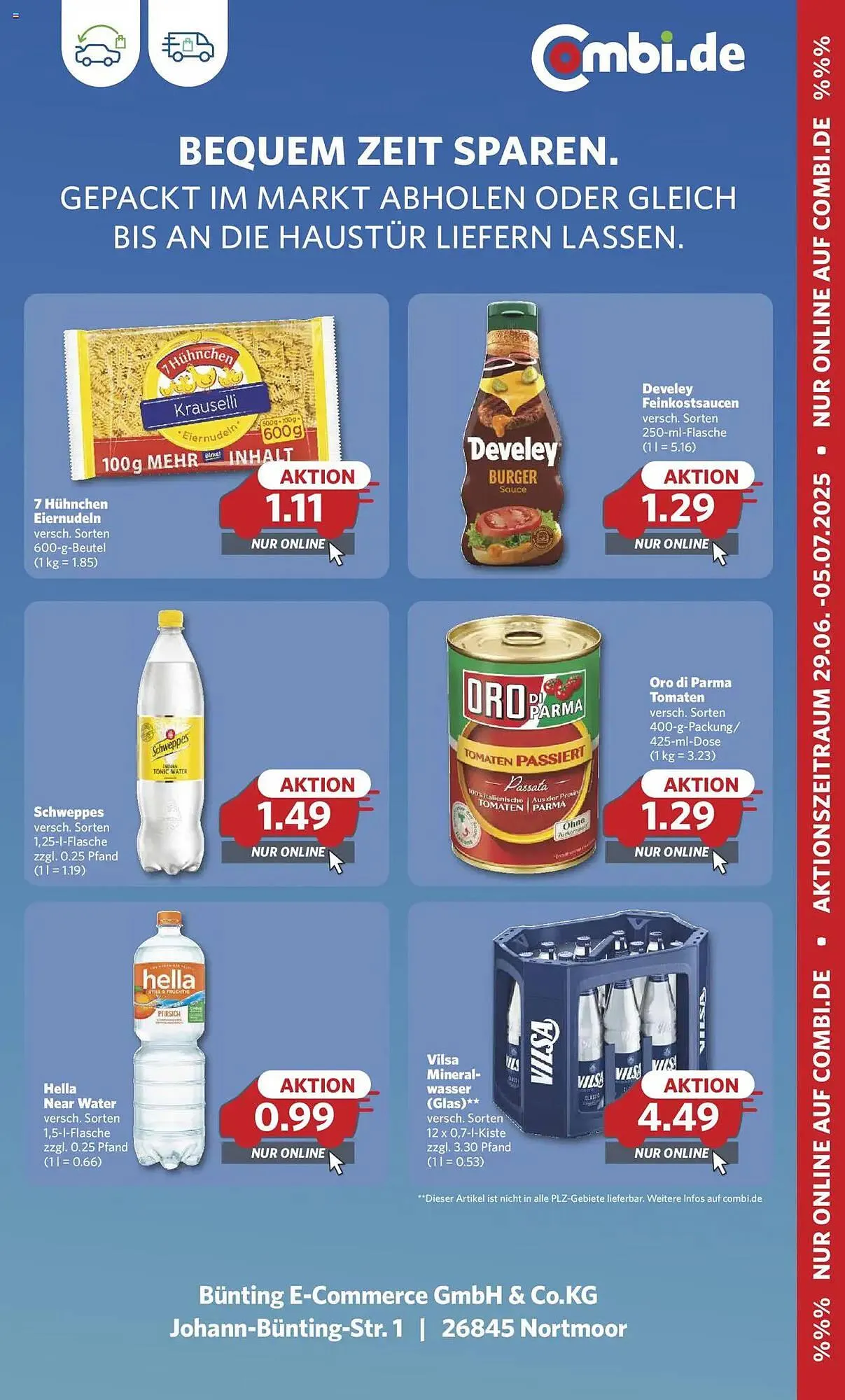 Combi Prospekt von 30. Juni bis 5. Juli 2025 - Prospekt seite 25