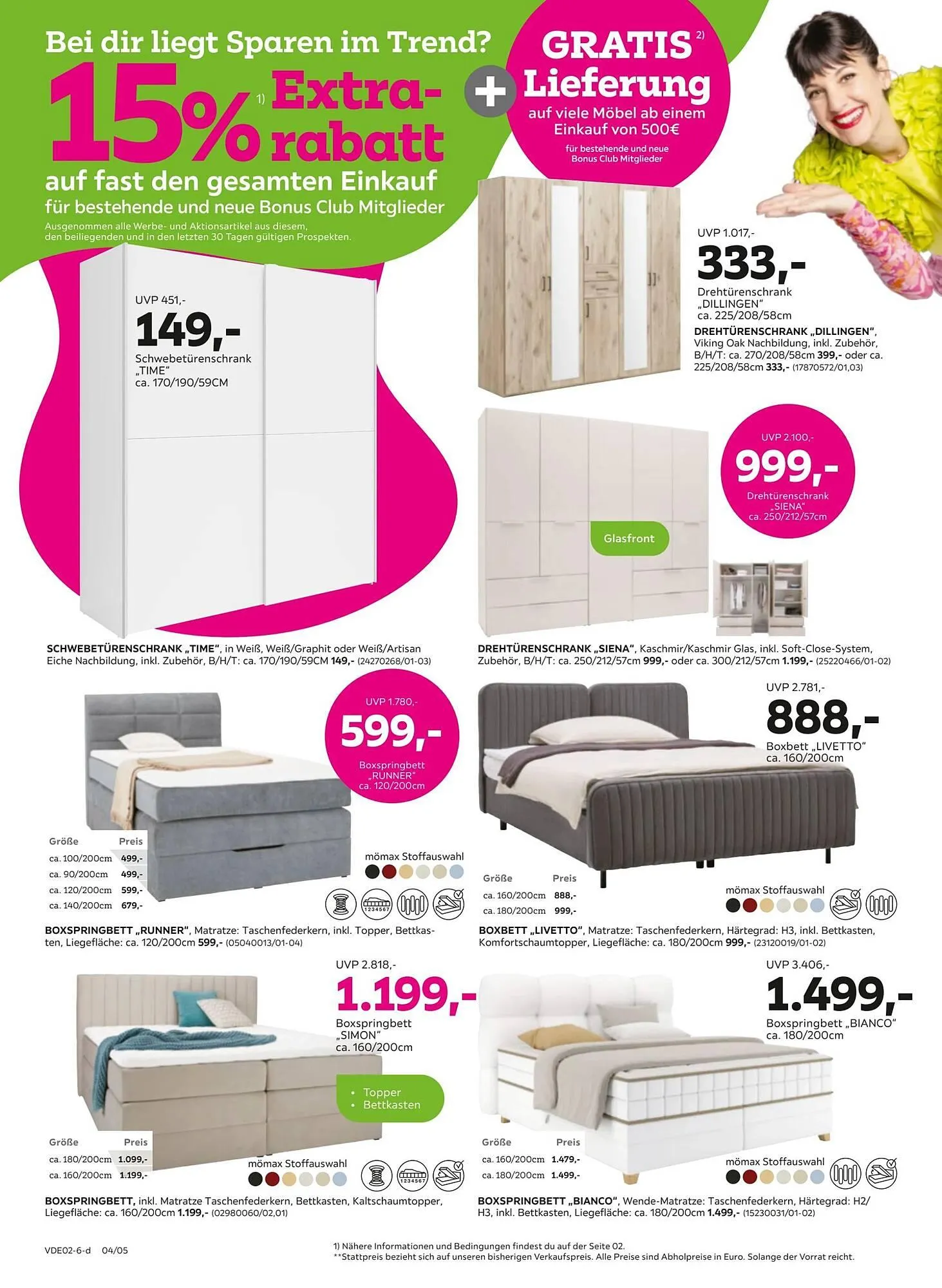 Mömax Prospekt von 16. Februar bis 25. Februar 2026 - Prospekt seite 4