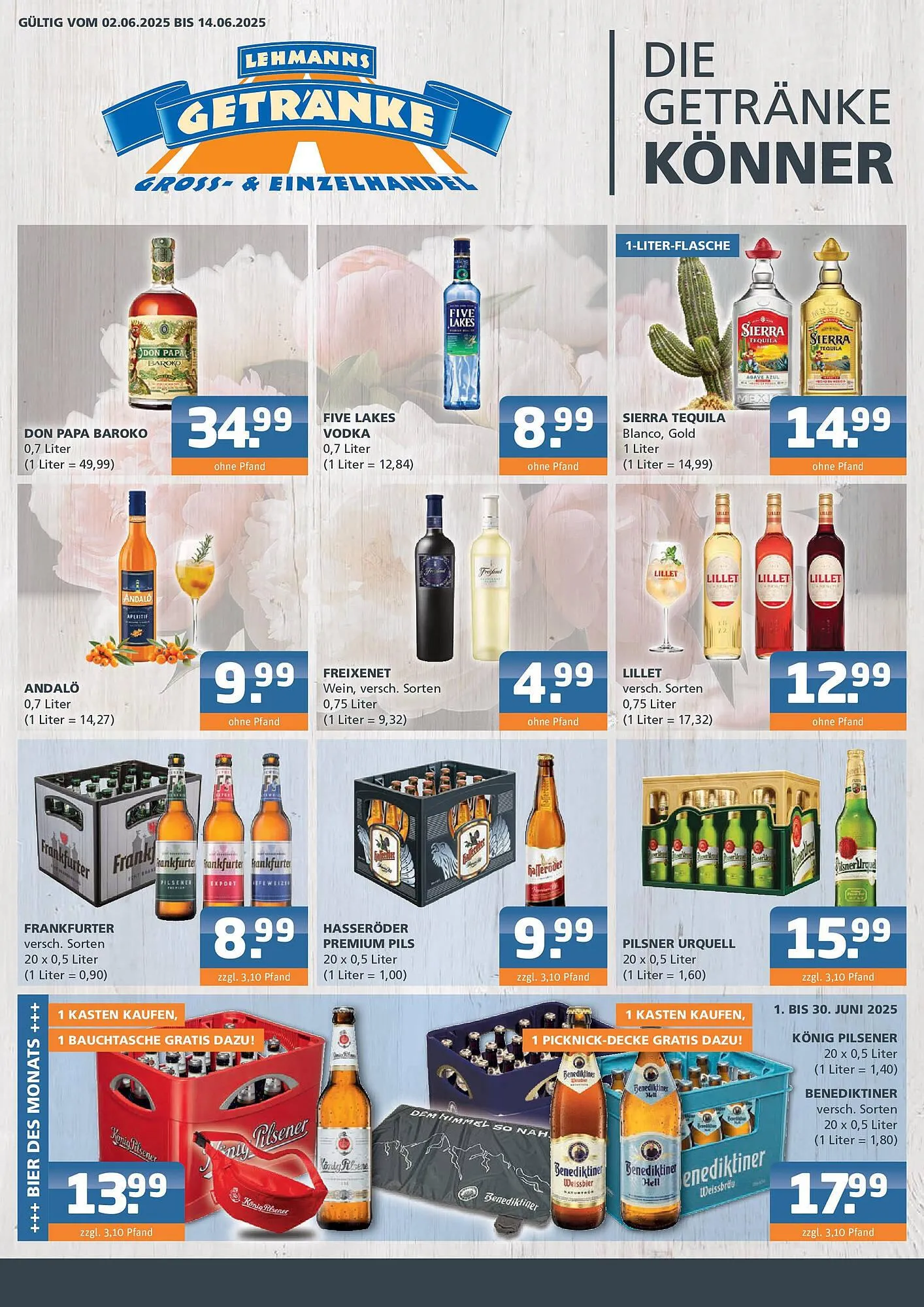 Getränke Lehmann Prospekt - 1