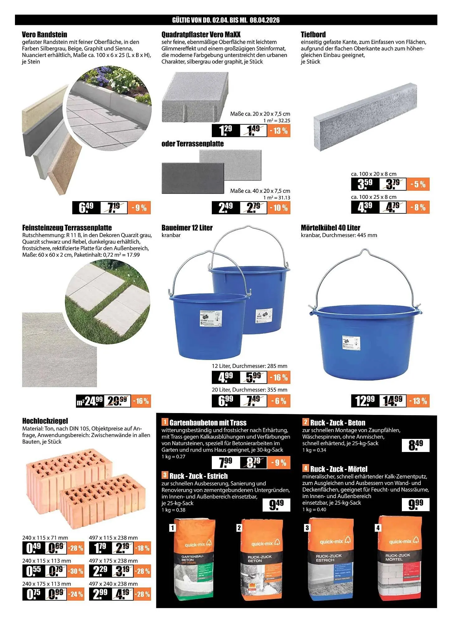V Baumarkt Prospekt von 2. April bis 9. April 2026 - Prospekt seite 11