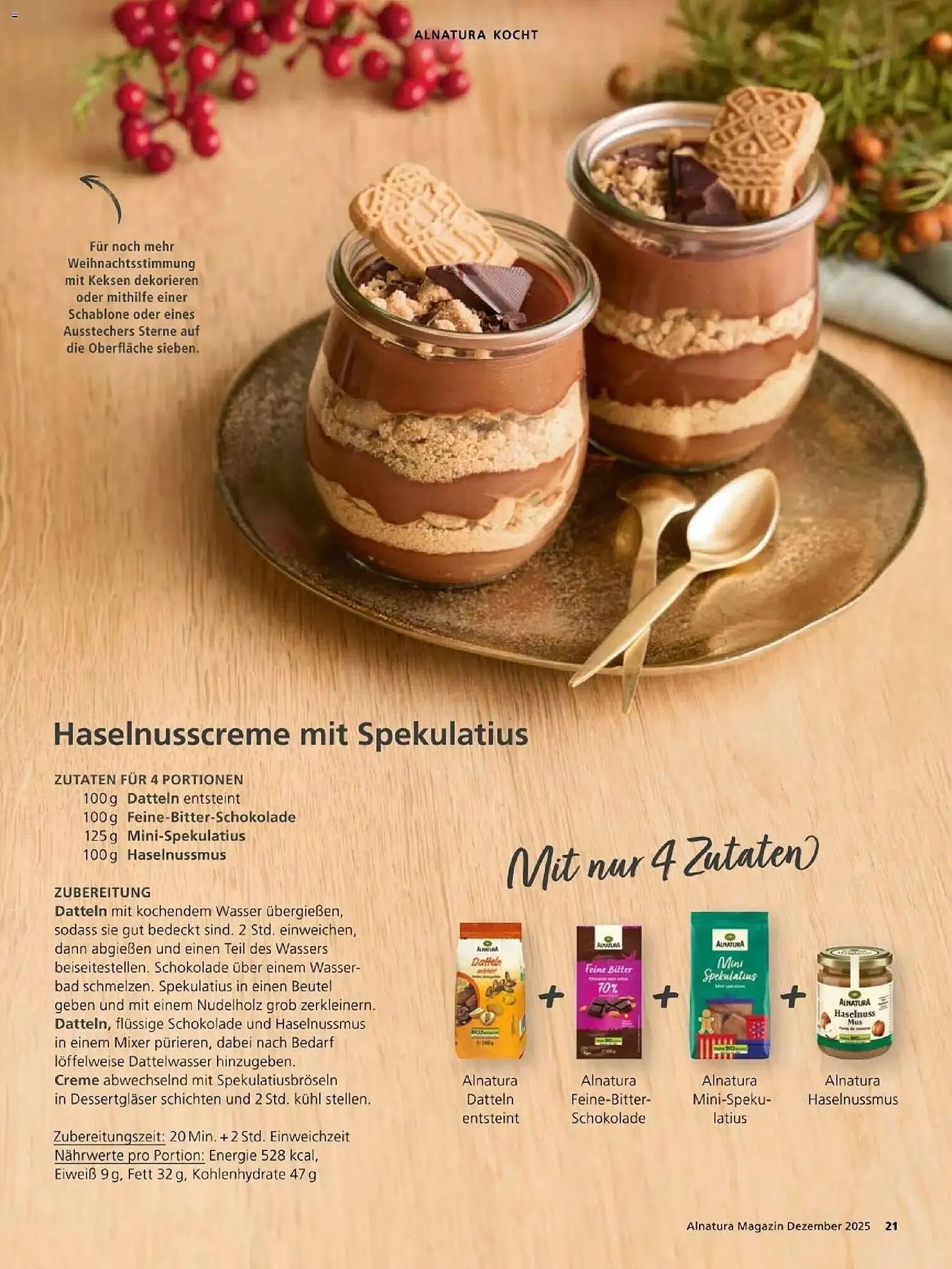 Alnatura Prospekt von 1. Dezember bis 31. Dezember 2025 - Prospekt seite 21