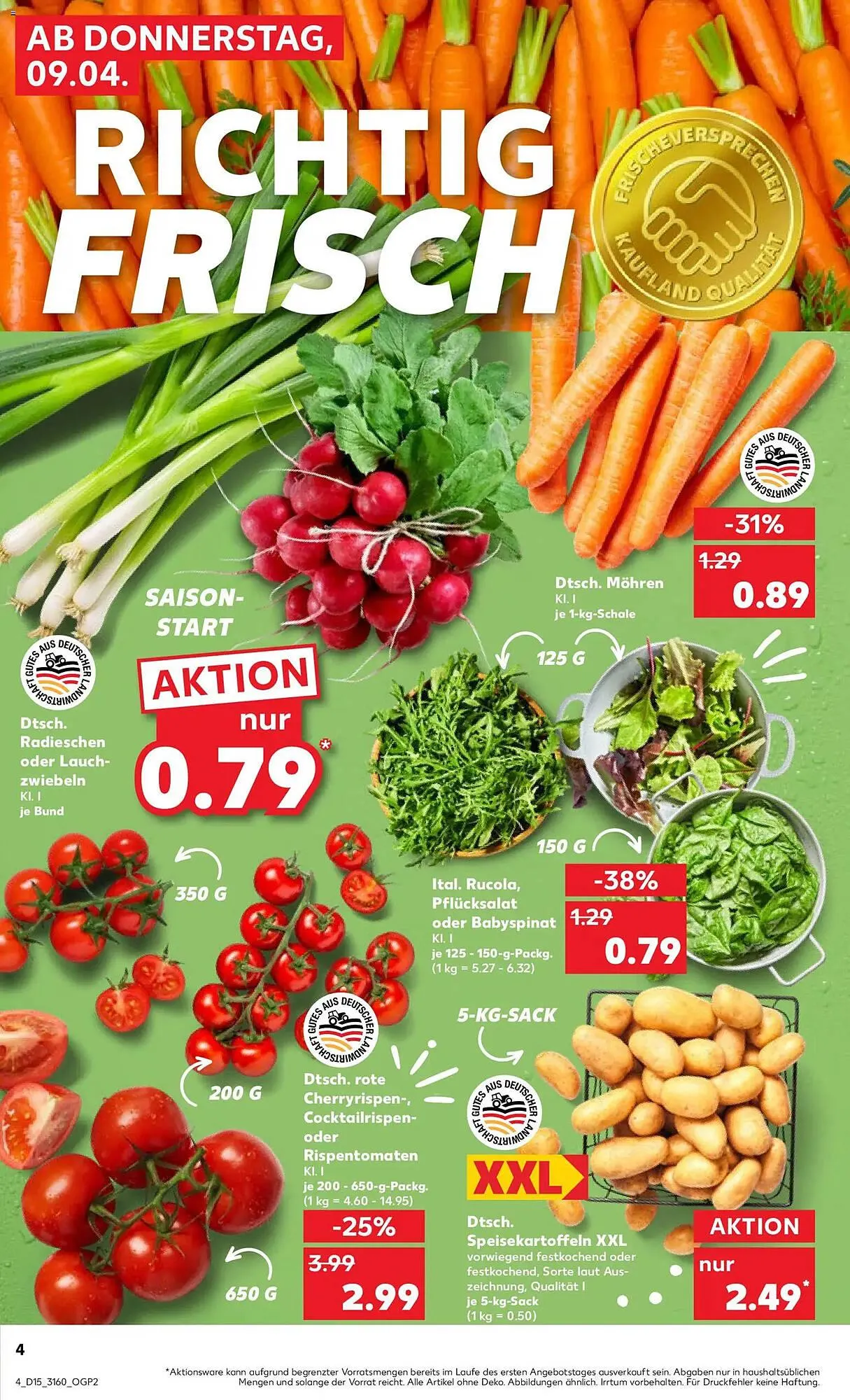 Kaufland Prospekt von 9. April bis 15. April 2026 - Prospekt seite 4