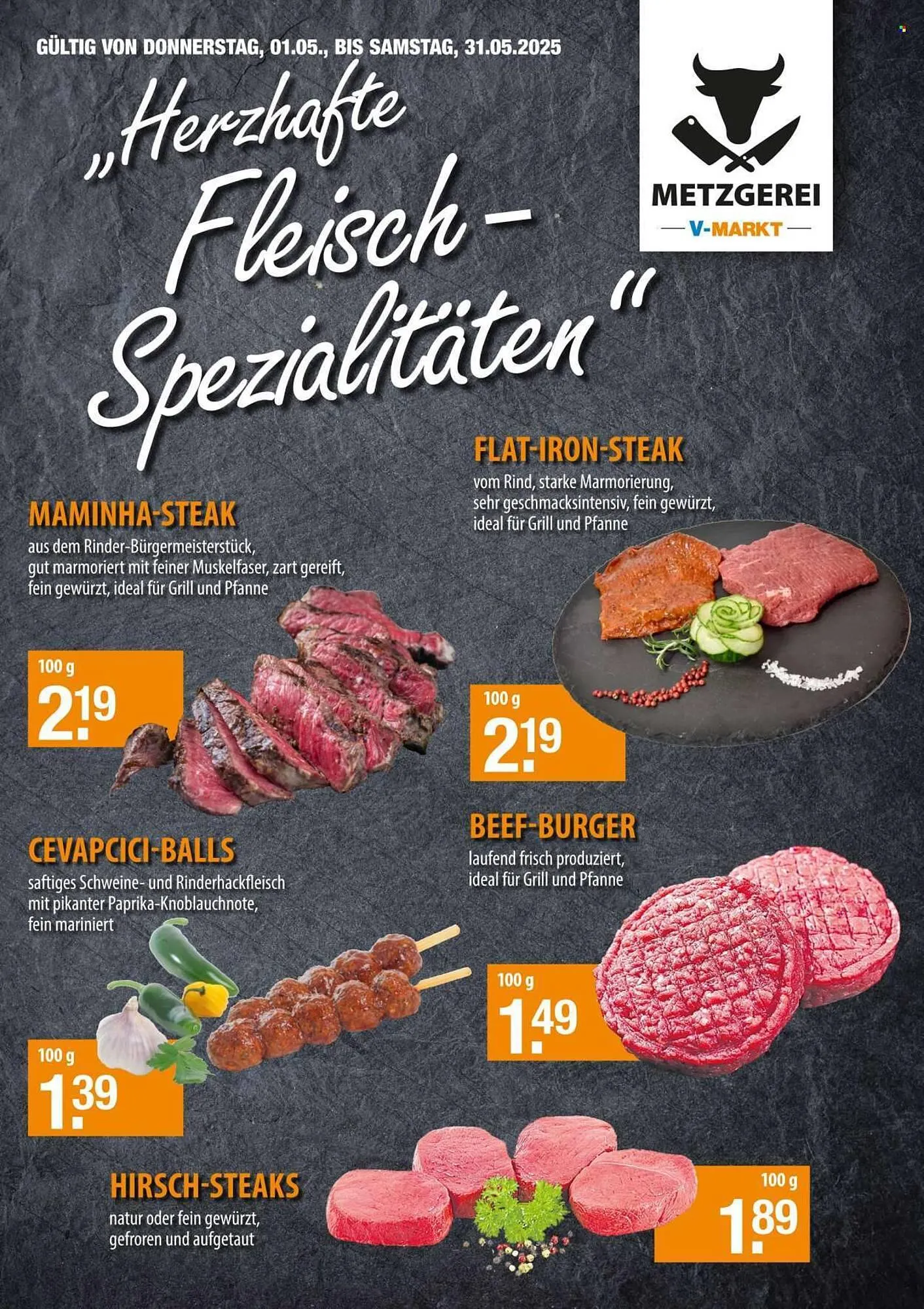 V Markt Prospekt von 1. Mai bis 31. Mai 2025 - Prospekt seite 1