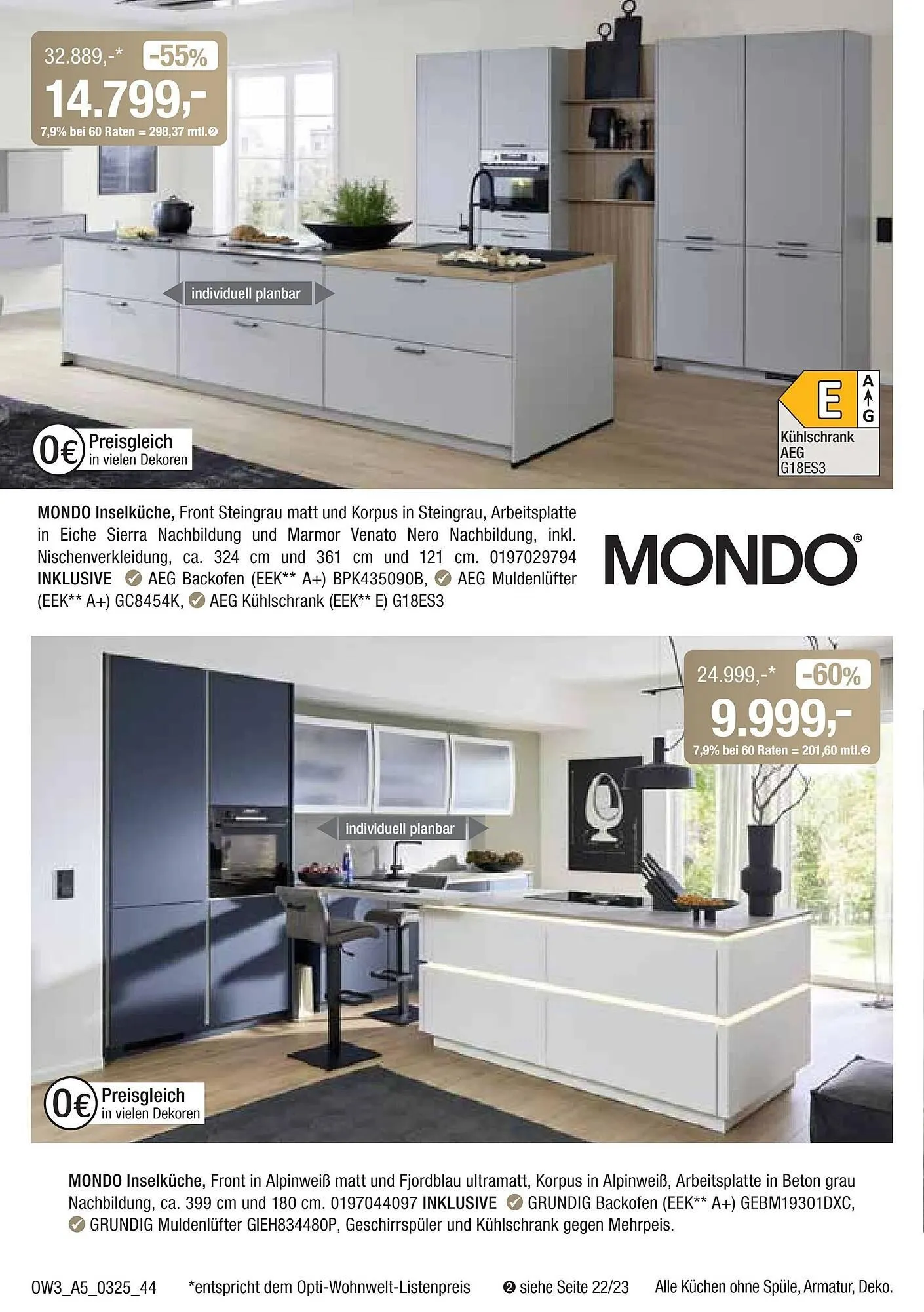 Opti Wohnwelt Prospekt von 27. Februar bis 23. März 2025 - Prospekt seite 44