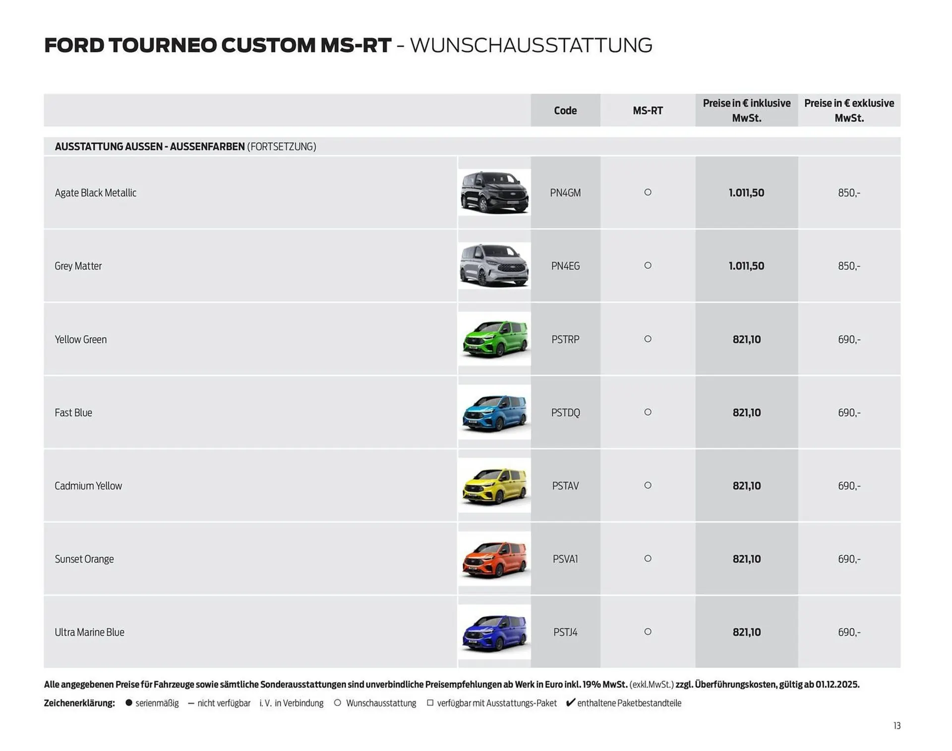 Ford Prospekt von 10. Dezember bis 31. Dezember 2025 - Prospekt seite 13
