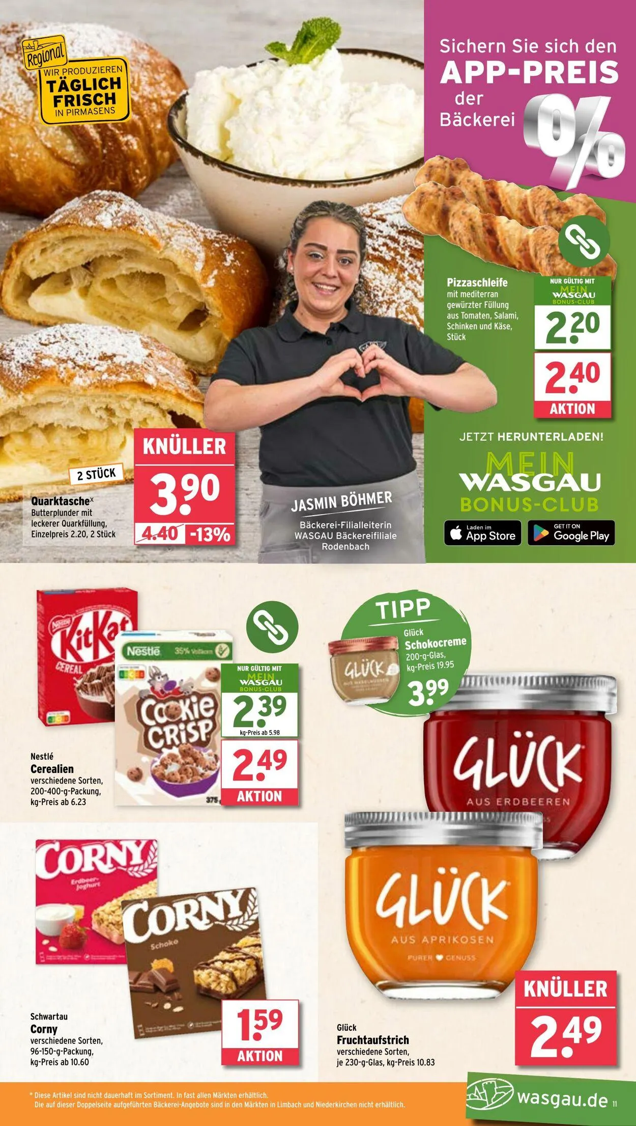 Wasgau von 9. Juni bis 14. Juni 2025 - Prospekt seite 11