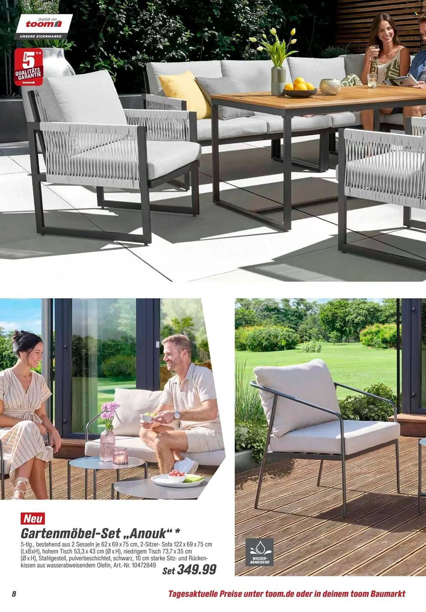 Toom Baumarkt Prospekt von 14. Februar bis 30. April 2026 - Prospekt seite 8