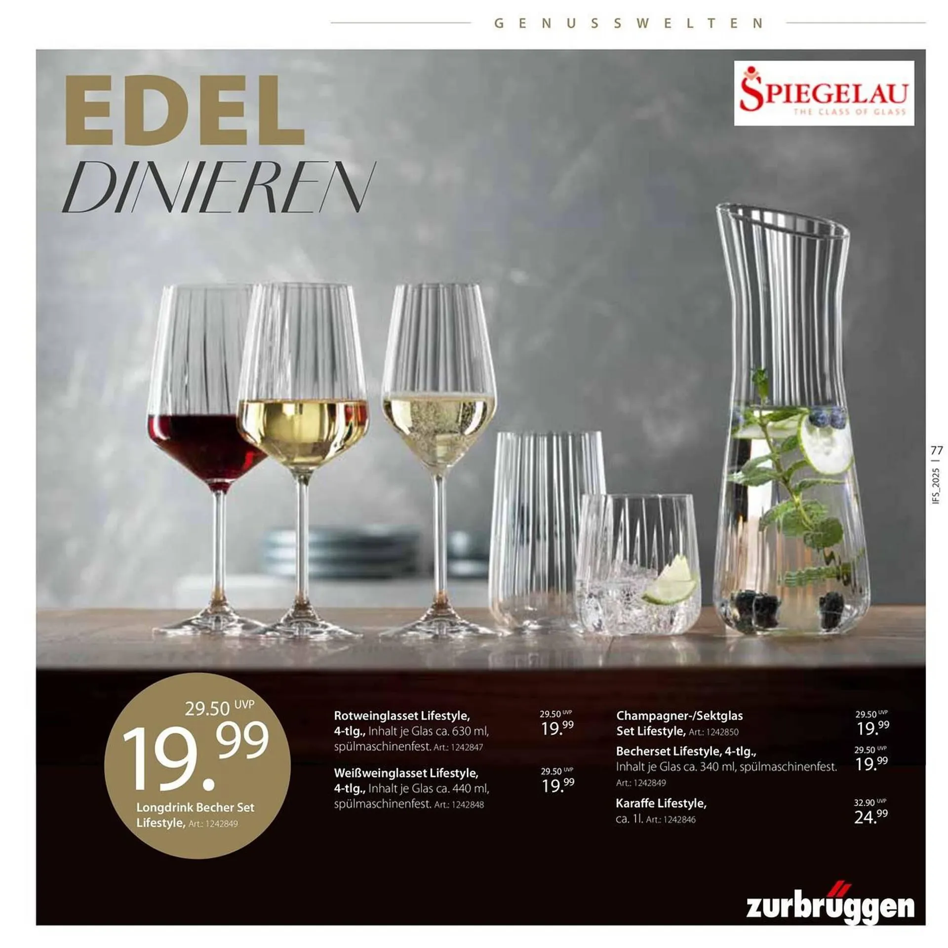 Zurbrüggen Prospekt von 18. Mai bis 7. Juni 2025 - Prospekt seite 77