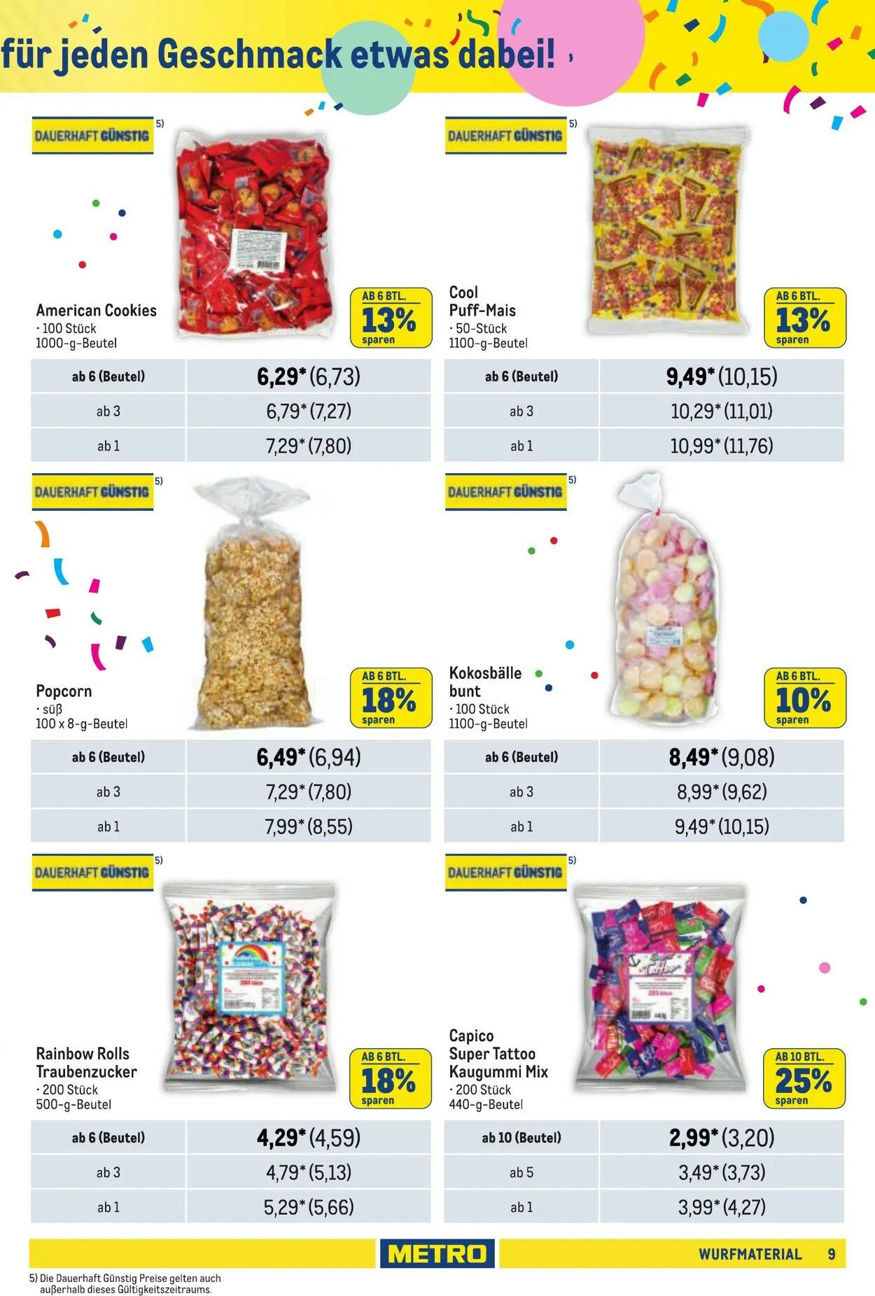 Metro Aktueller Prospekt von 15. Mai bis 29. Mai 2025 - Prospekt seite 9