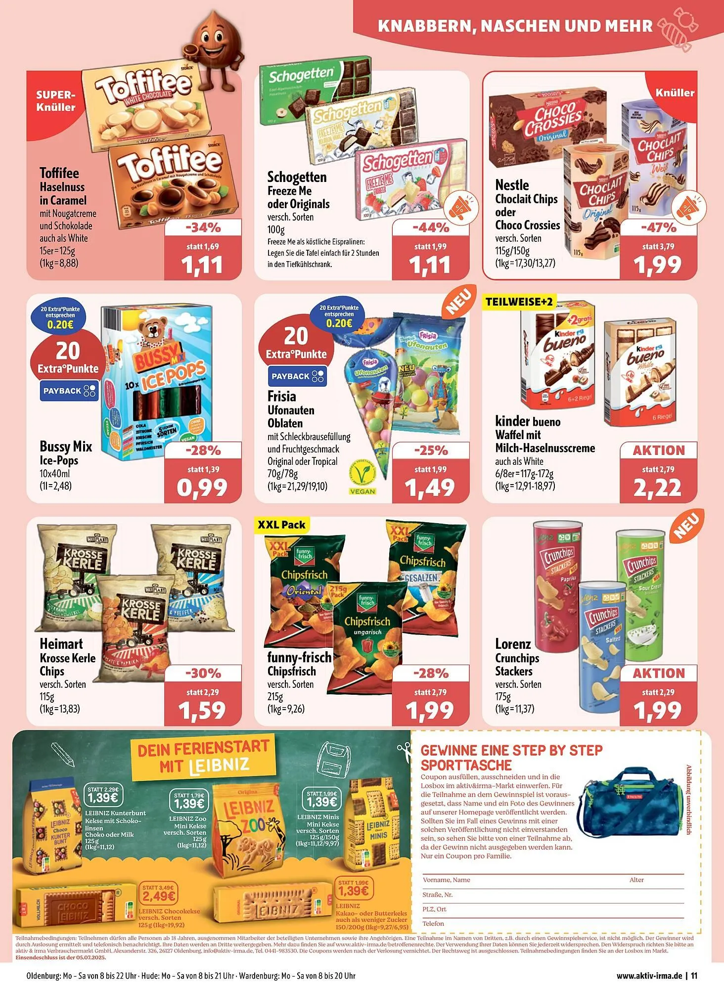 Aktiv Irma Prospekt von 30. Juni bis 5. Juli 2025 - Prospekt seite 11