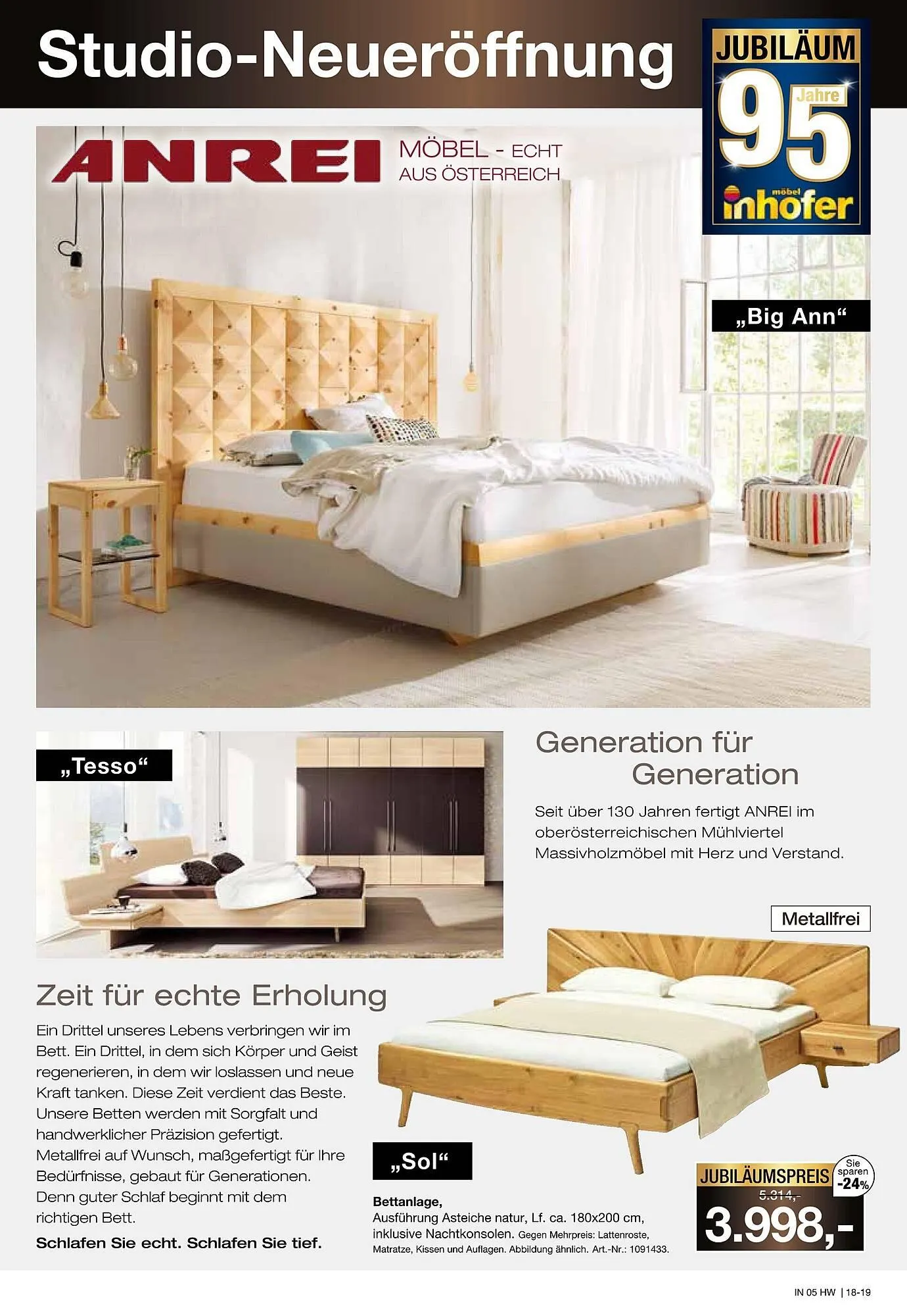 Möbel Inhofer Prospekt von 18. Februar bis 14. März 2026 - Prospekt seite 19