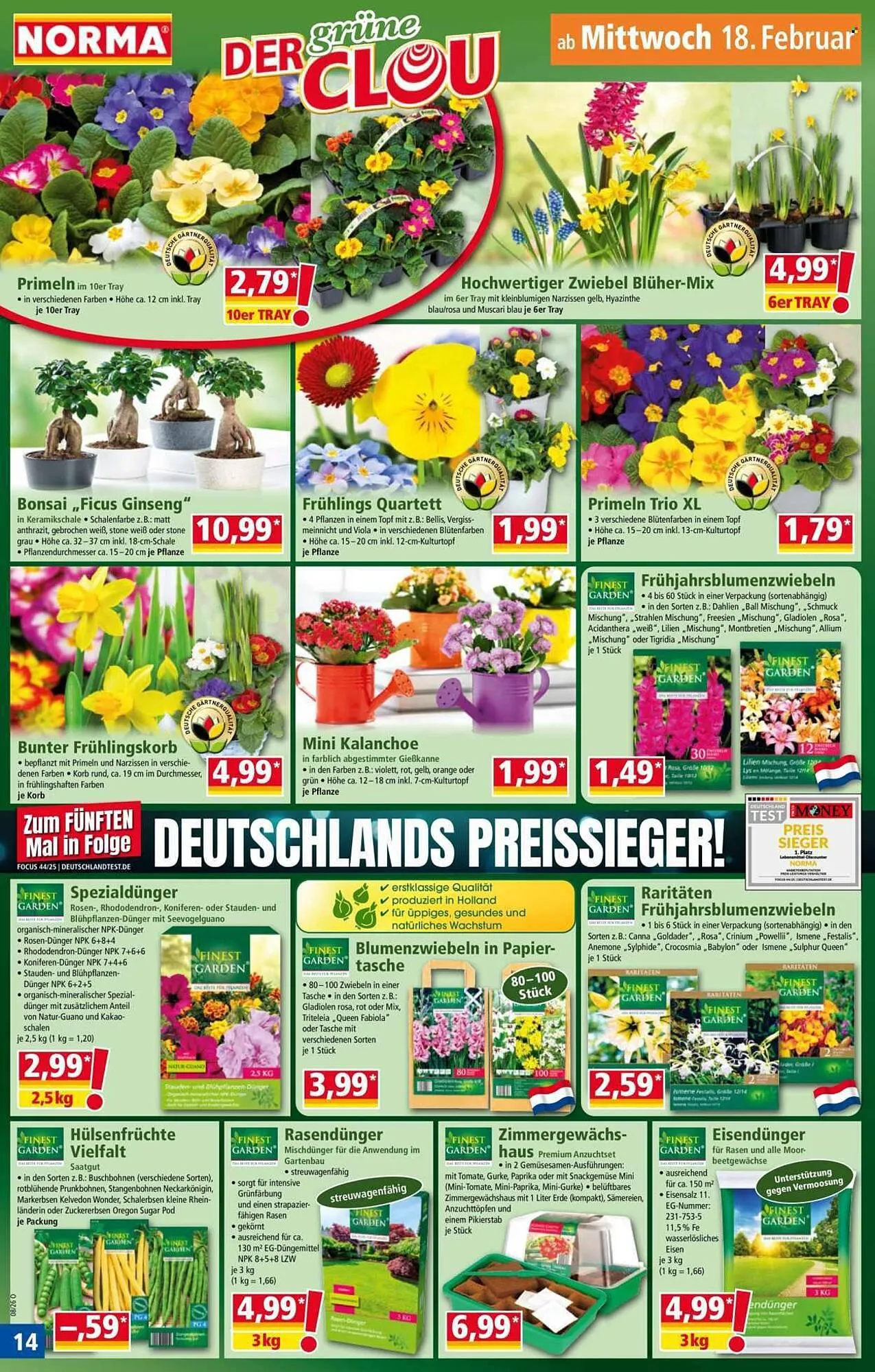Norma Prospekt von 16. Februar bis 22. Februar 2026 - Prospekt seite 14