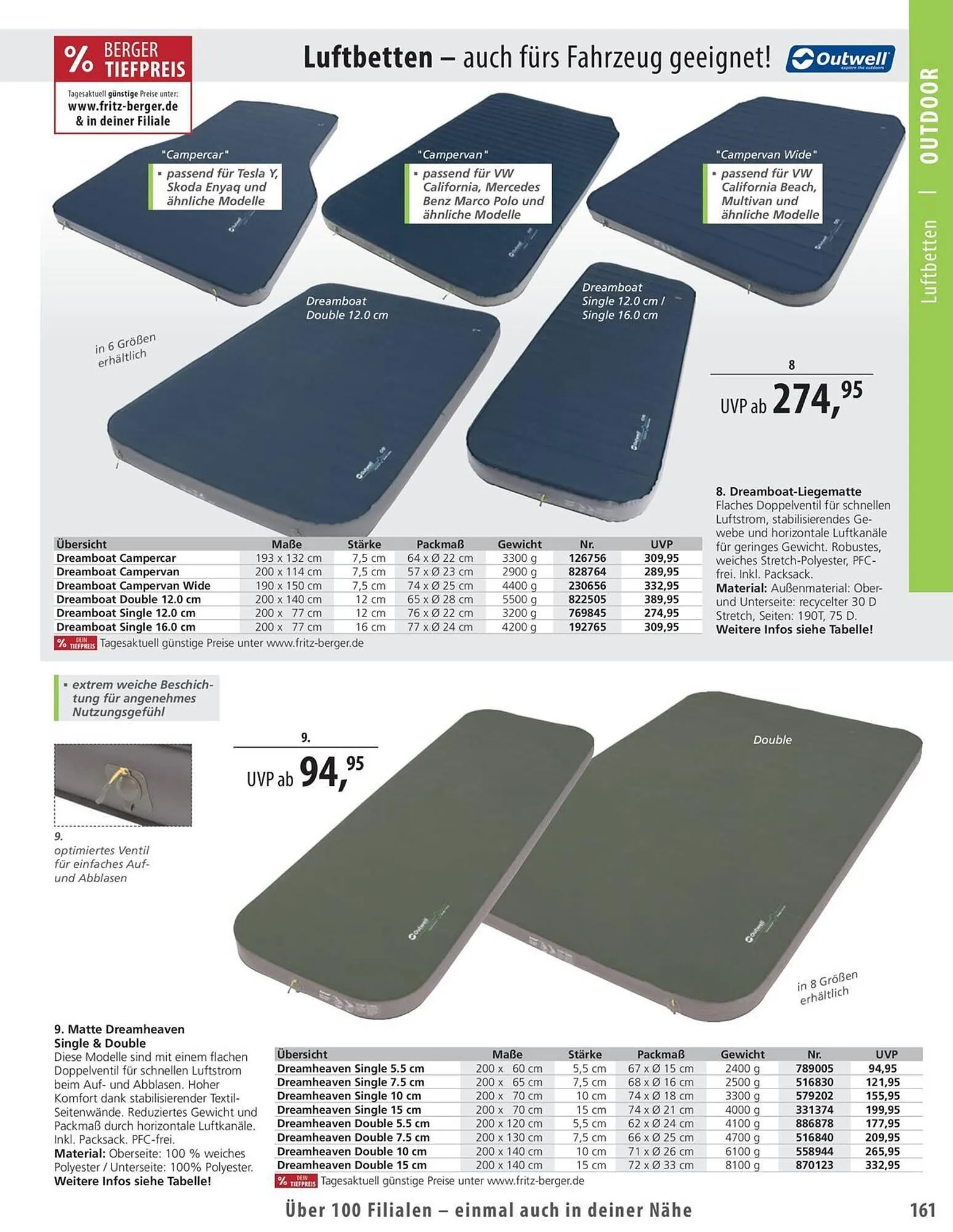 Fritz Berger Prospekt von 27. Mai bis 31. Dezember 2025 - Prospekt seite 161