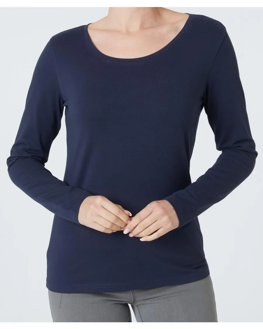 Legeres Langarmshirt Janina, Stretch