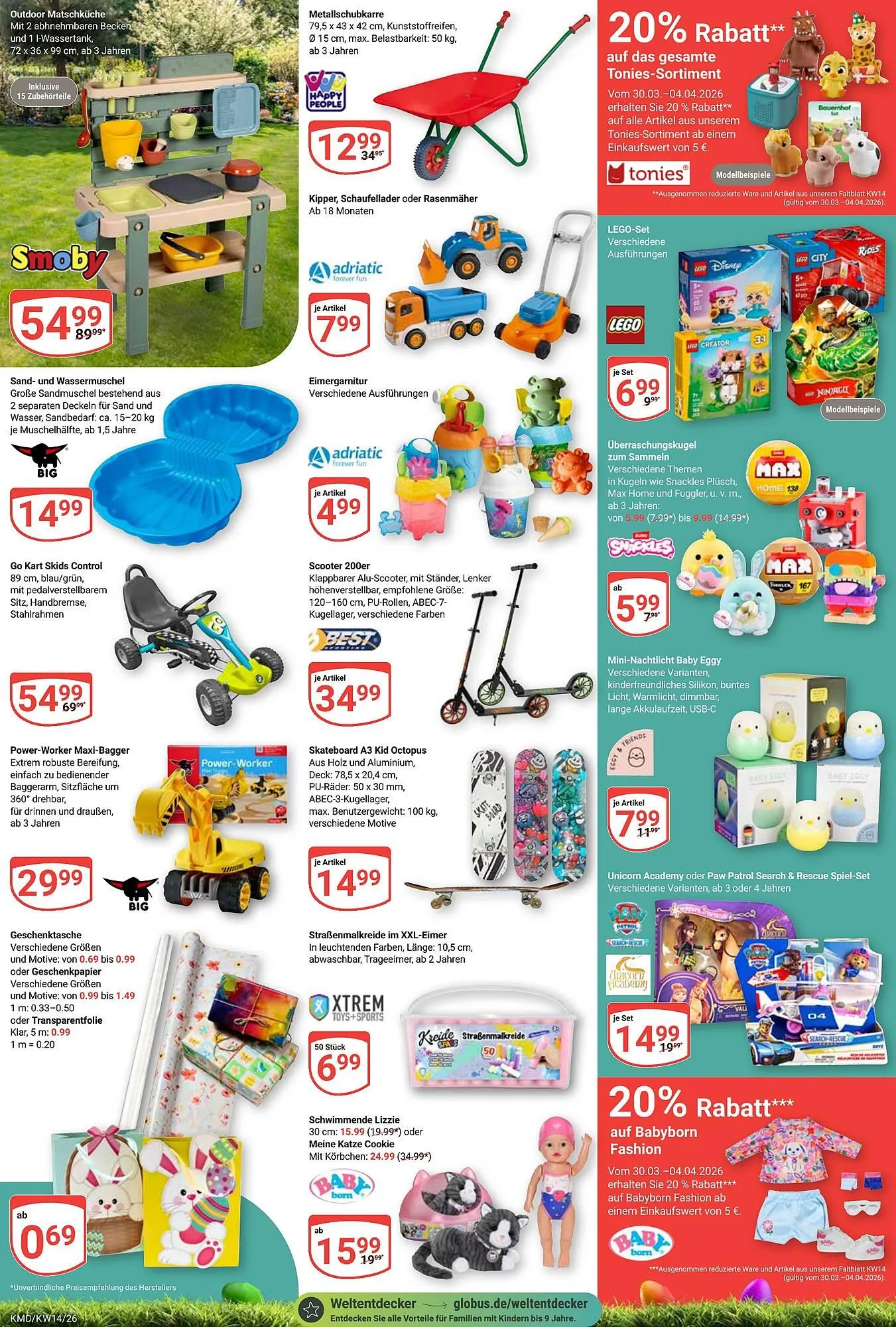 Globus Prospekt von 30. März bis 4. April 2026 - Prospekt seite 30