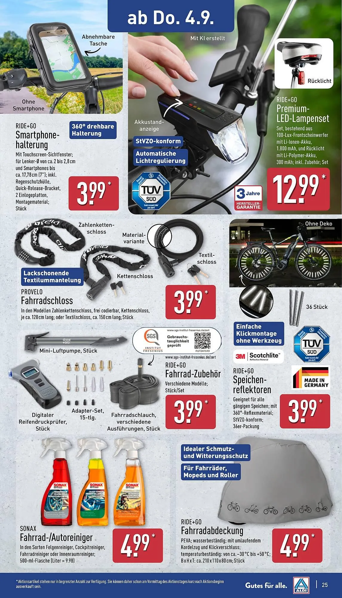 Aldi Nord Prospekt von 1. September bis 6. September 2025 - Prospekt seite 25