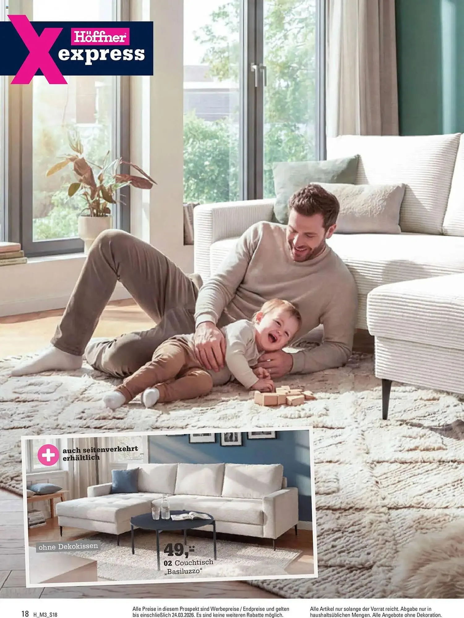 Höffner Prospekt von 11. März bis 24. März 2026 - Prospekt seite 18