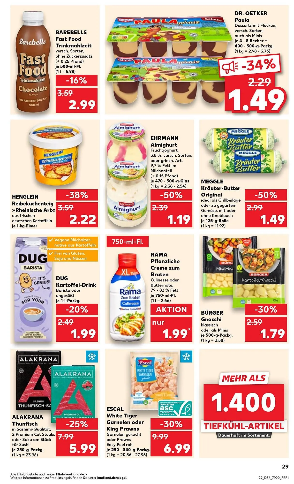 Kaufland Prospekt von 4. September bis 10. September 2025 - Prospekt seite 29