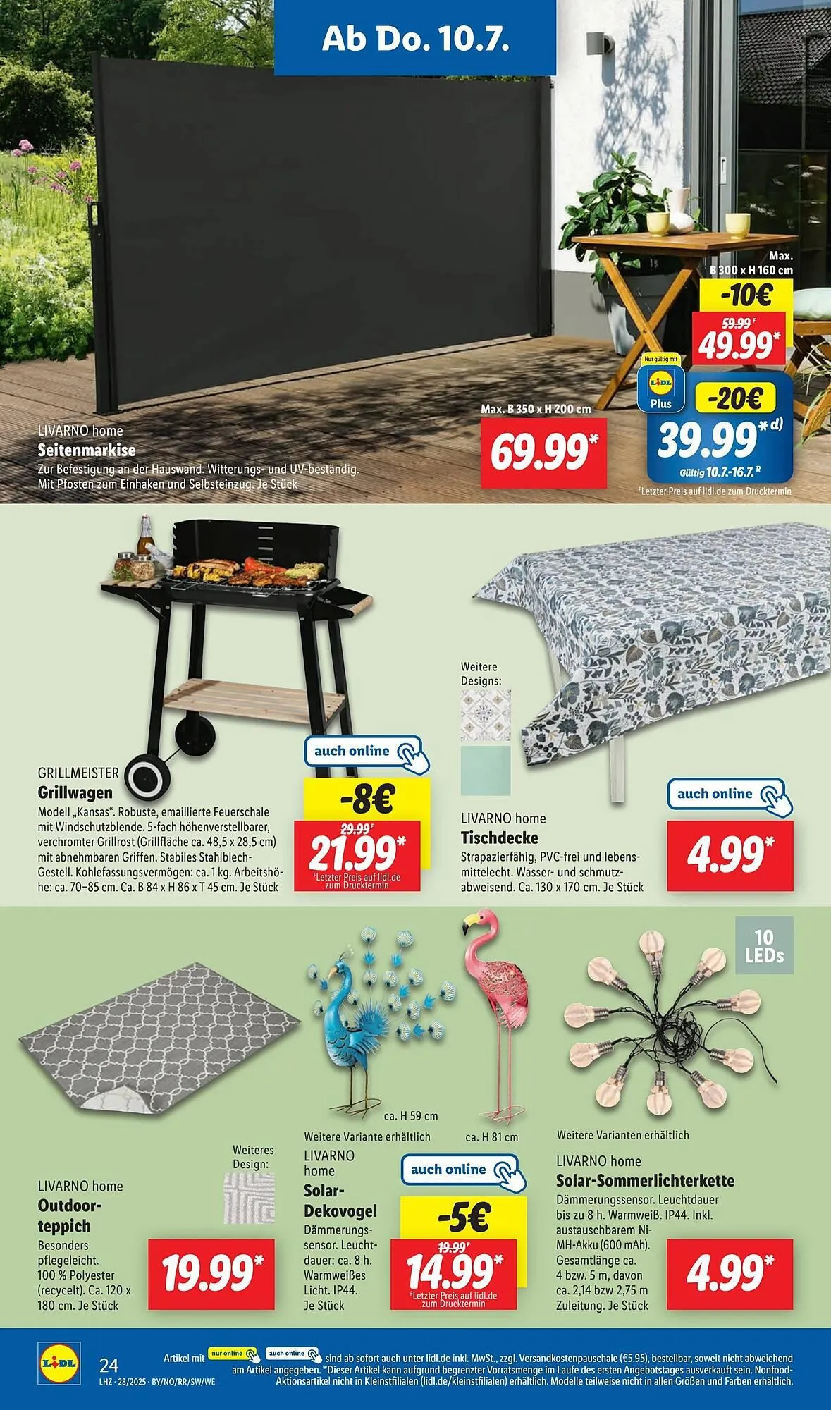 Lidl Prospekt von 7. Juli bis 12. Juli 2025 - Prospekt seite 36