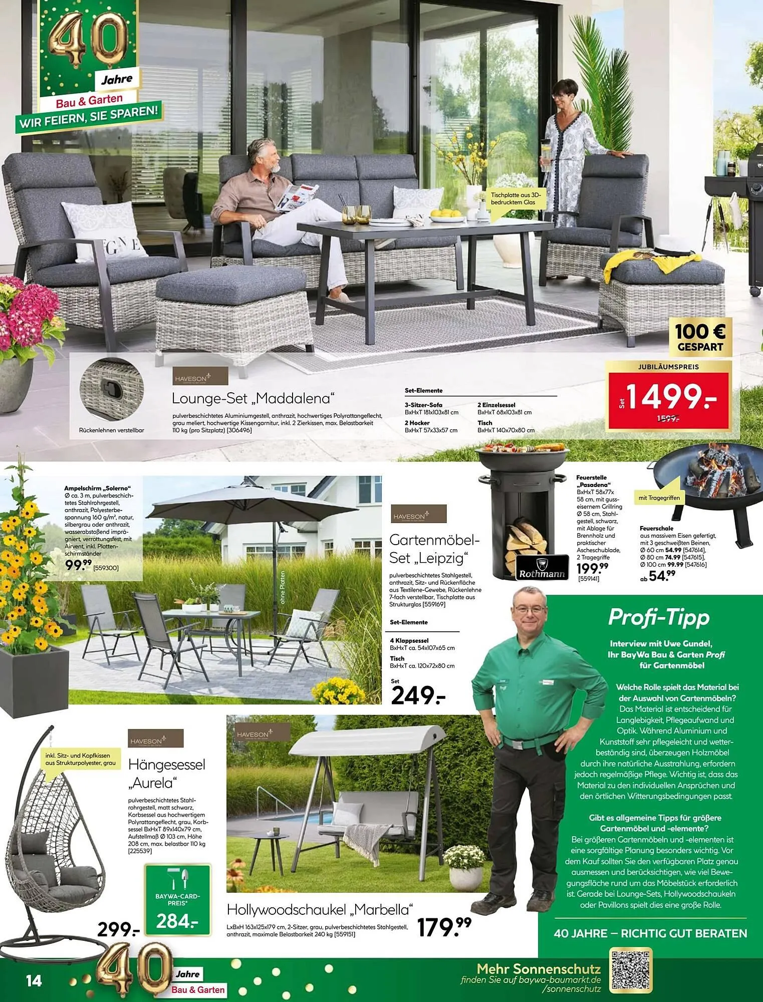 BayWa Bau & Garten Prospekt von 30. März bis 5. April 2026 - Prospekt seite 14