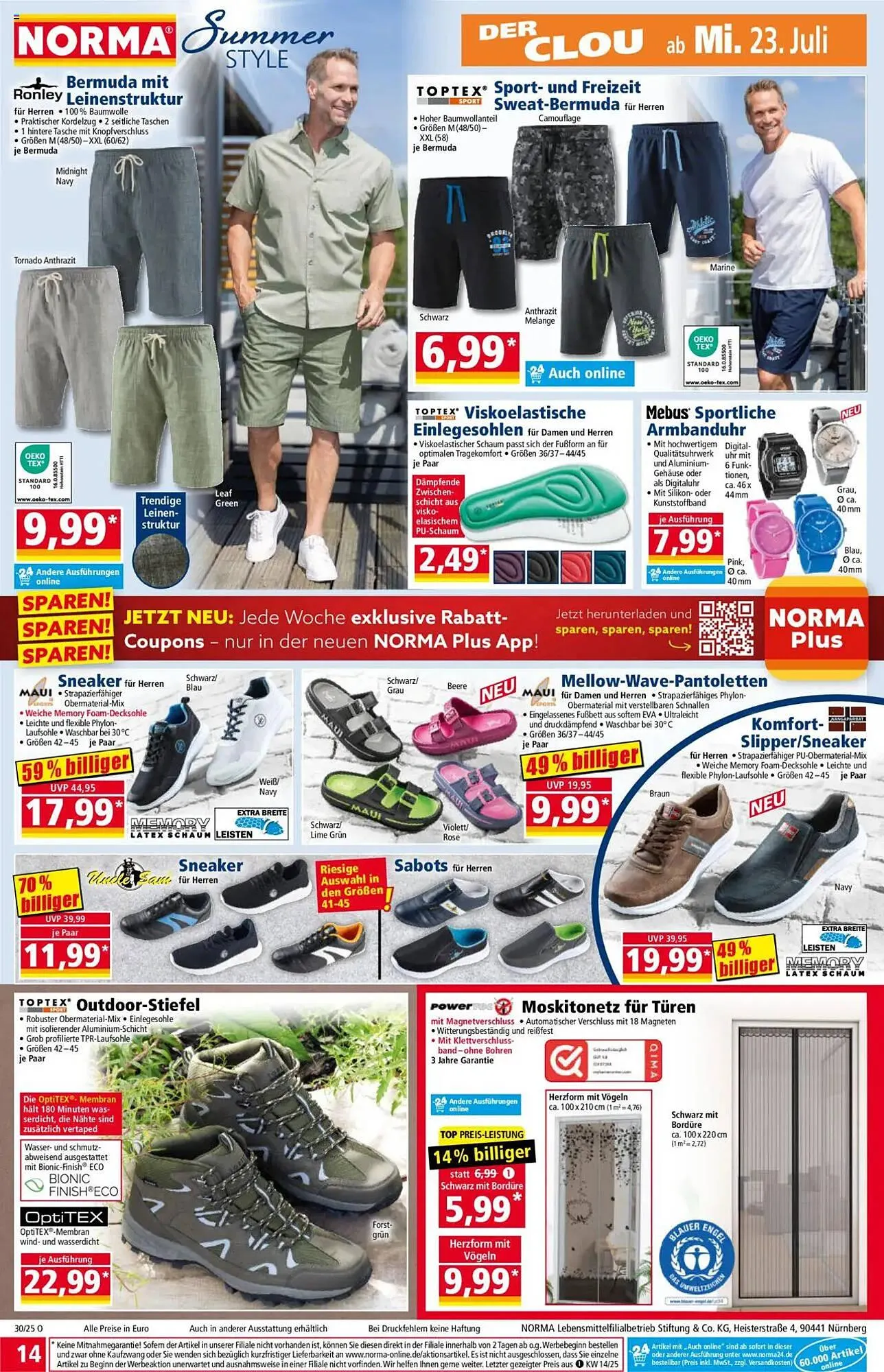 Norma Prospekt von 21. Juli bis 26. Juli 2025 - Prospekt seite 14