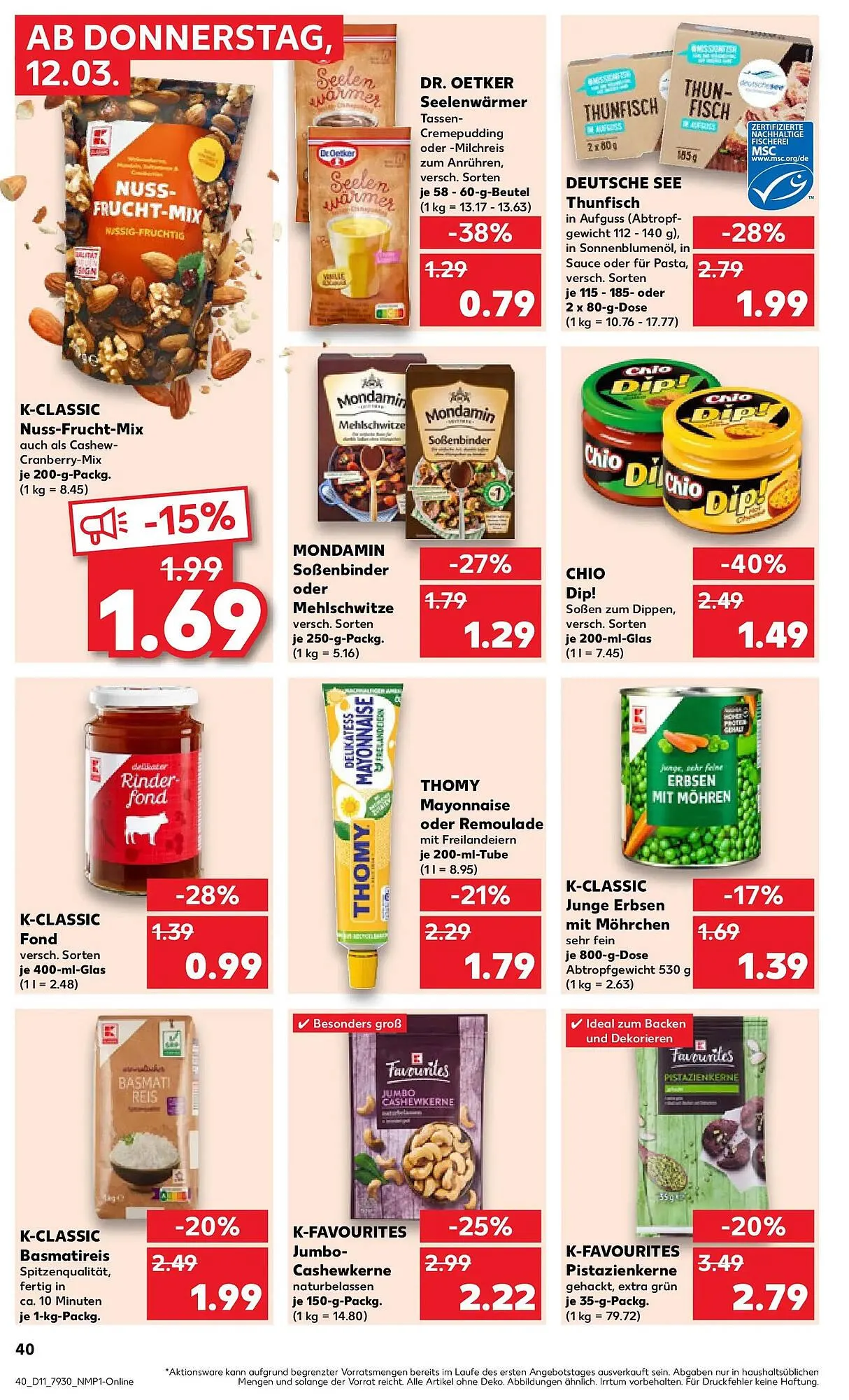 Kaufland Prospekt von 8. März bis 11. März 2026 - Prospekt seite 52