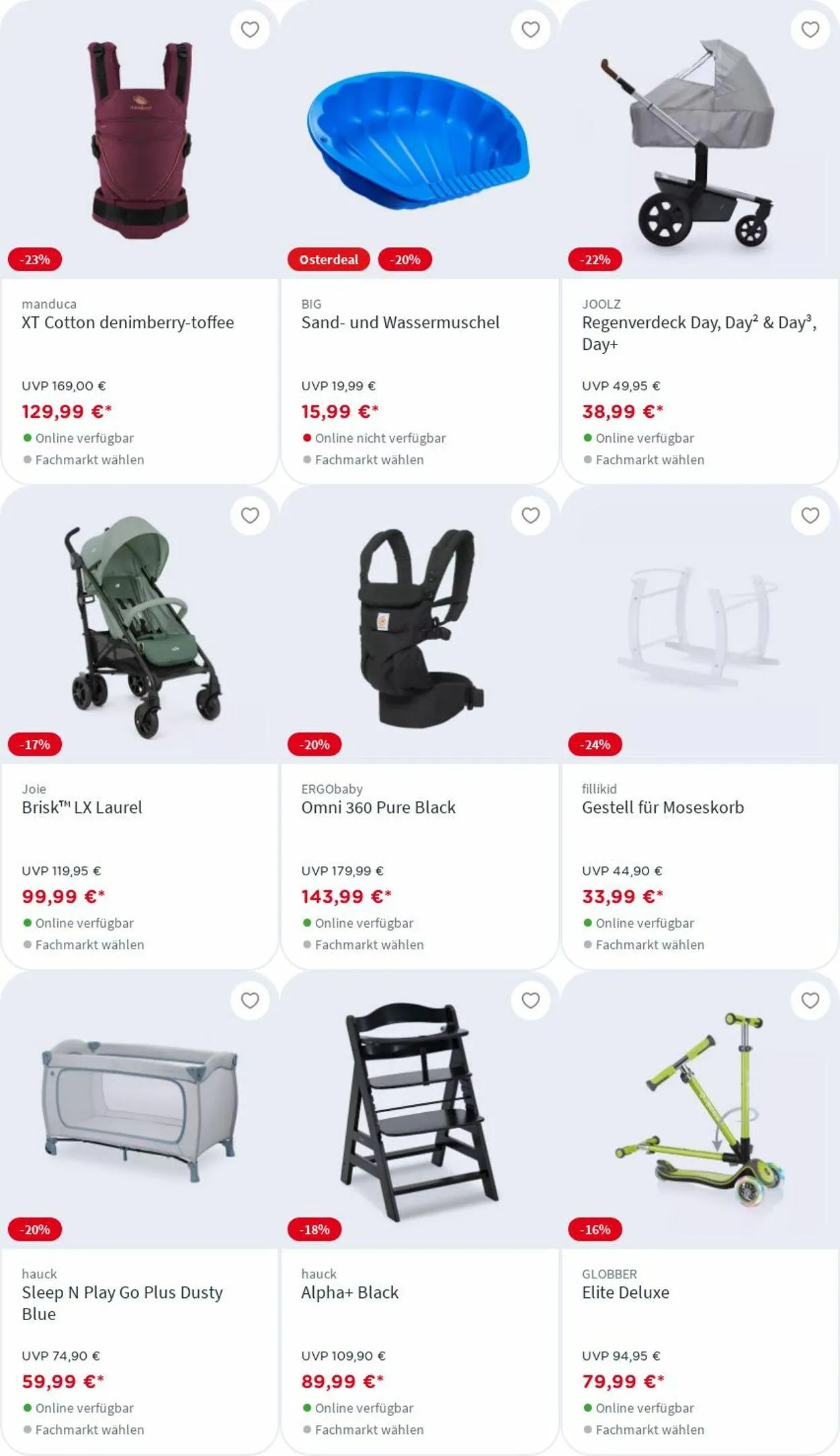 BabyOne Aktueller Prospekt von 7. April bis 13. April 2025 - Prospekt seite 40