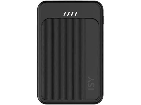 ISY IPP-5000-C-BK Powerbank 5000 mAh Schwarz