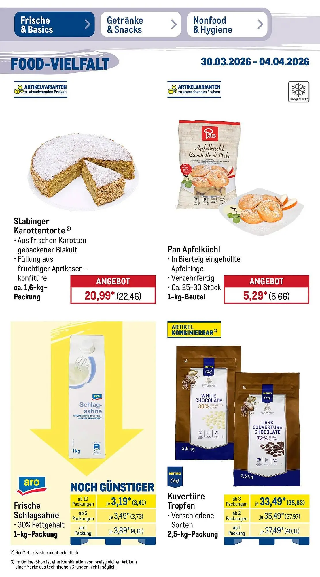 METRO Prospekt von 29. März bis 4. April 2026 - Prospekt seite 22