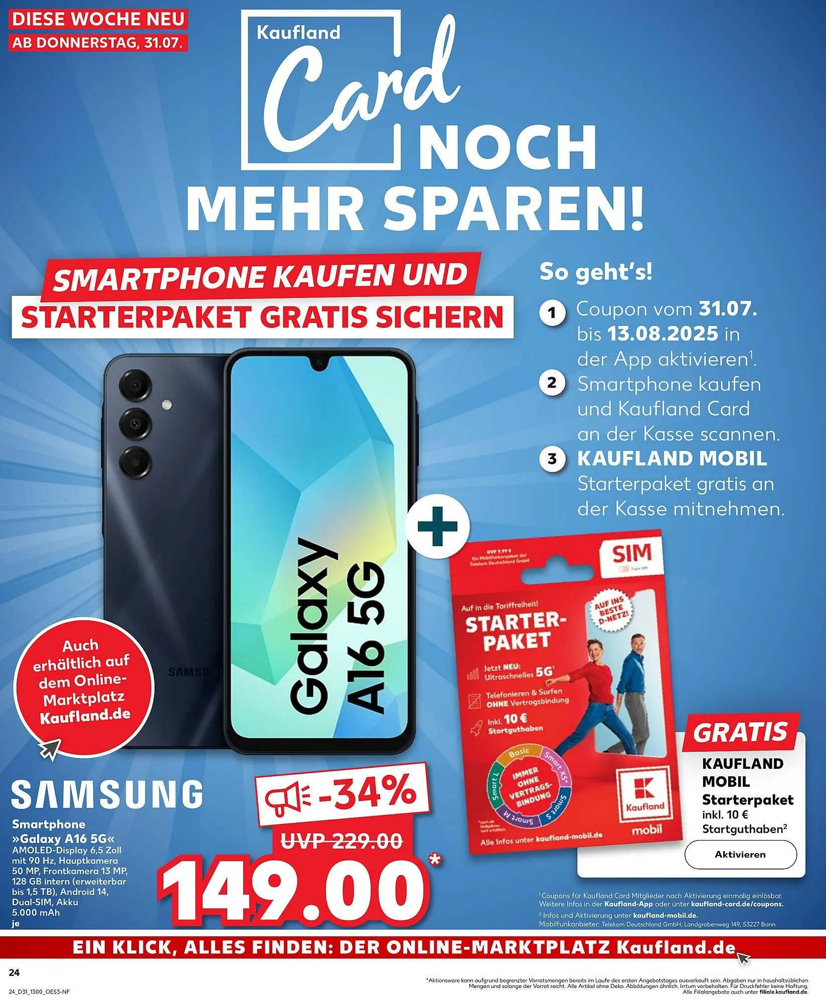 Kaufland Prospekt von 31. Juli bis 6. August 2025 - Prospekt seite 24