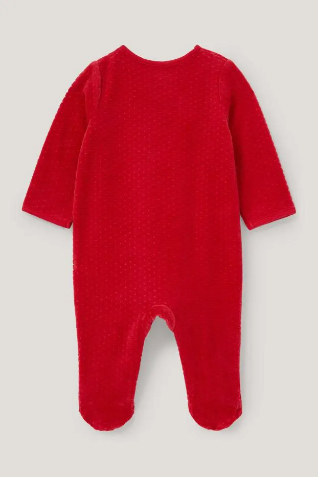 IJsbeer - babypyjama voor kerst