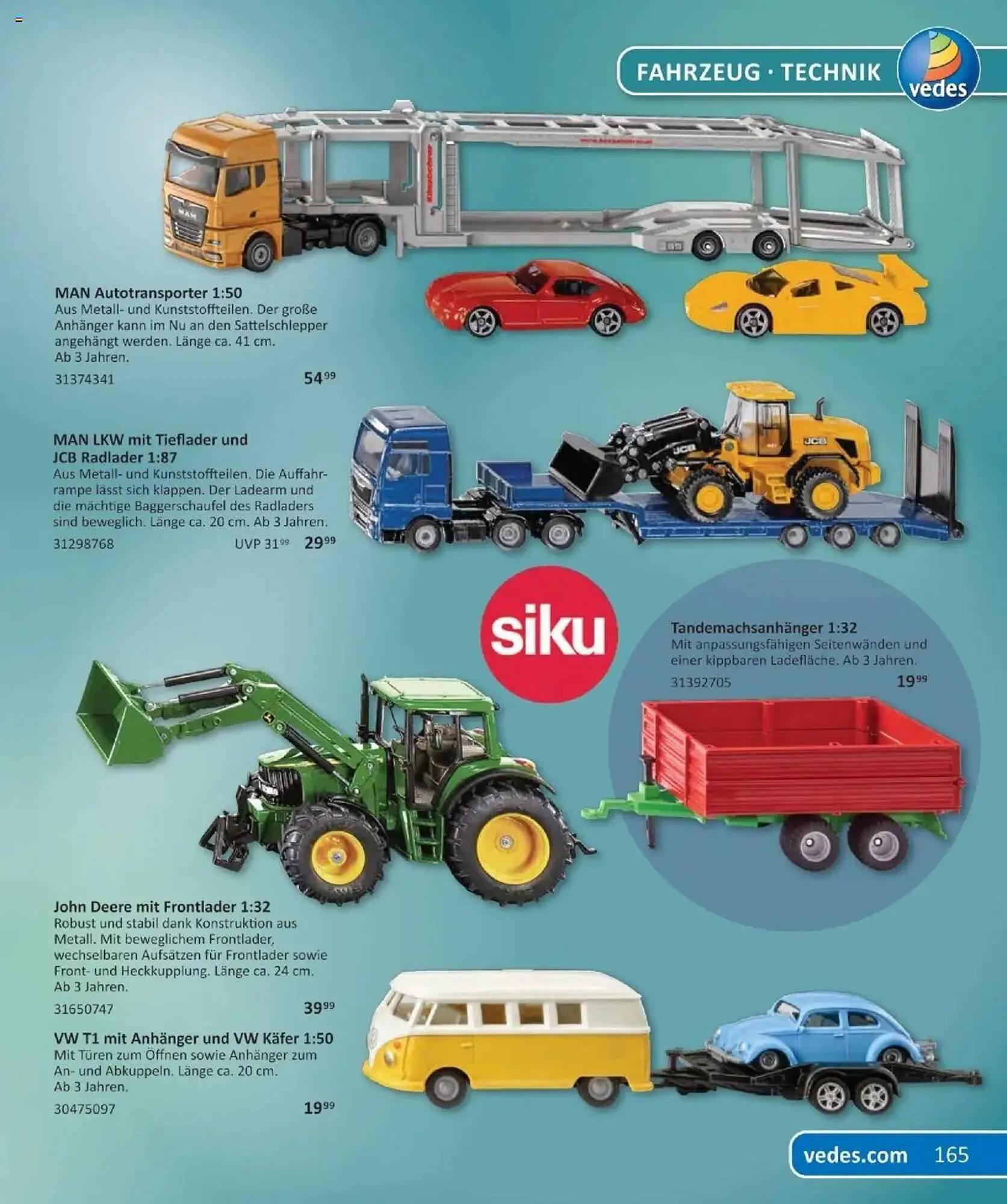 Vedes Prospekt von 29. September bis 6. Januar 2026 - Prospekt seite 165