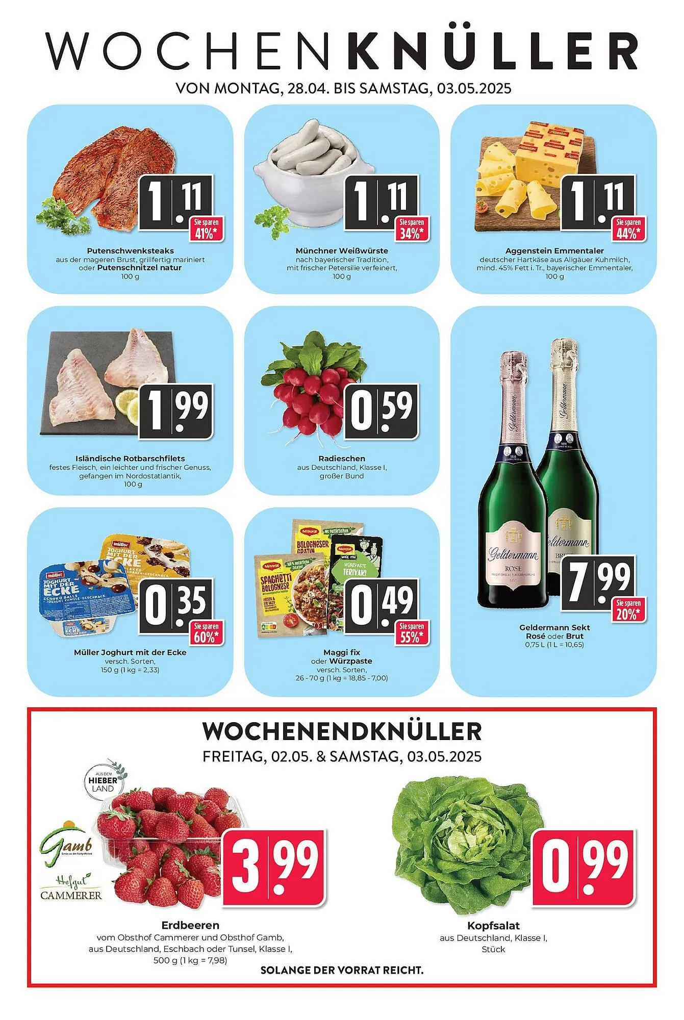 Hieber's Frische Center Prospekt von 27. April bis 3. Mai 2025 - Prospekt seite 2