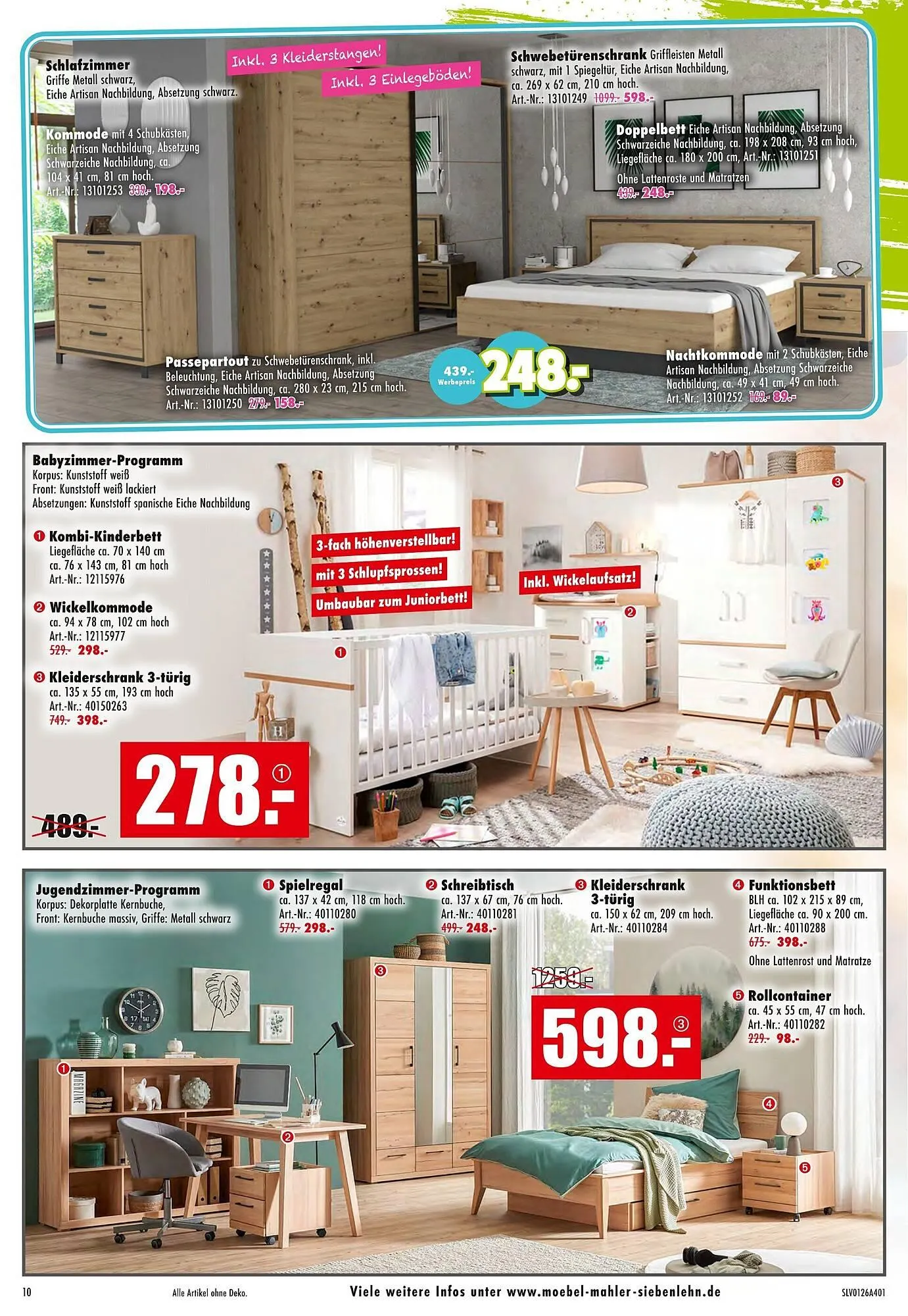 Möbel Mahler Katalog von 7. Januar bis 13. Januar 2026 - Prospekt seite 10