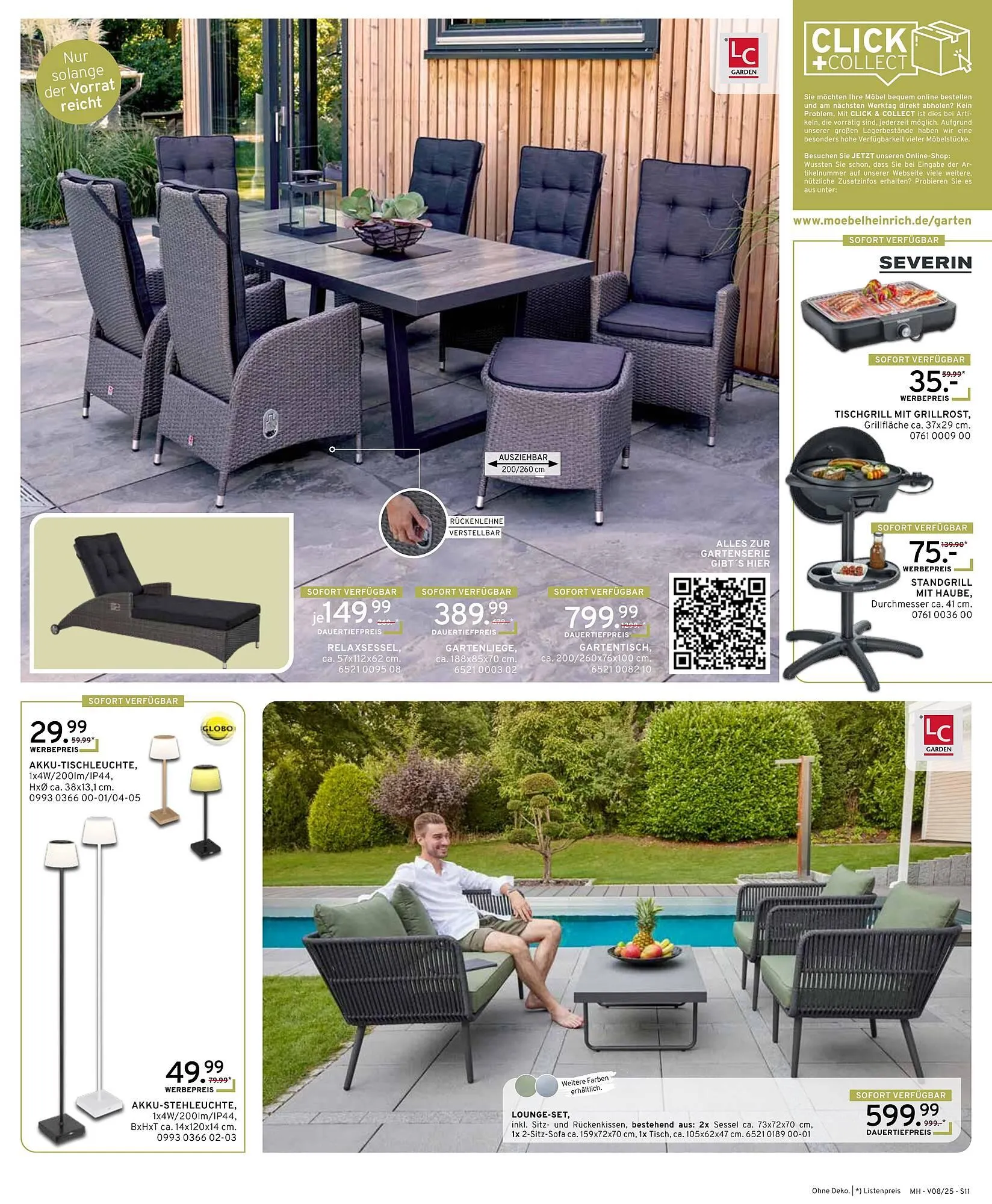 Möbel Heinrich Prospekt von 30. Juli bis 24. August 2025 - Prospekt seite 11