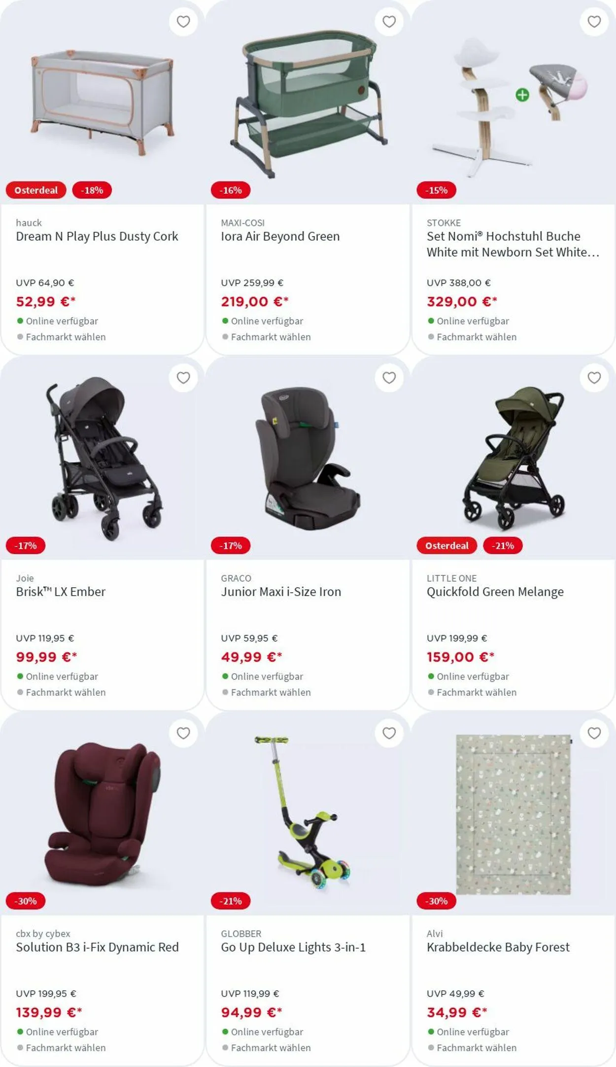 BabyOne Aktueller Prospekt von 7. April bis 13. April 2025 - Prospekt seite 31