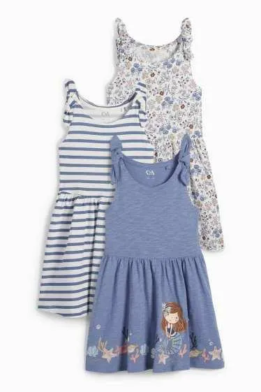 Multipack of 3 - mermaid - dress
