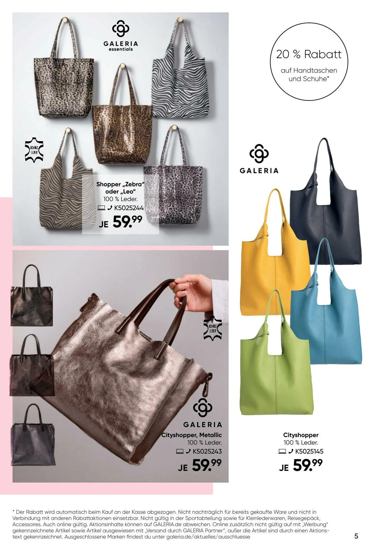 GALERIA Kaufhof Aktueller Prospekt von 19. März bis 25. März 2025 - Prospekt seite 5