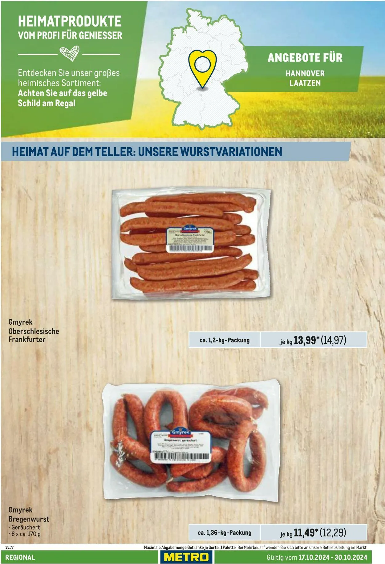 Metro Aktueller Prospekt von 10. Juli bis 24. Juli 2025 - Prospekt seite 76