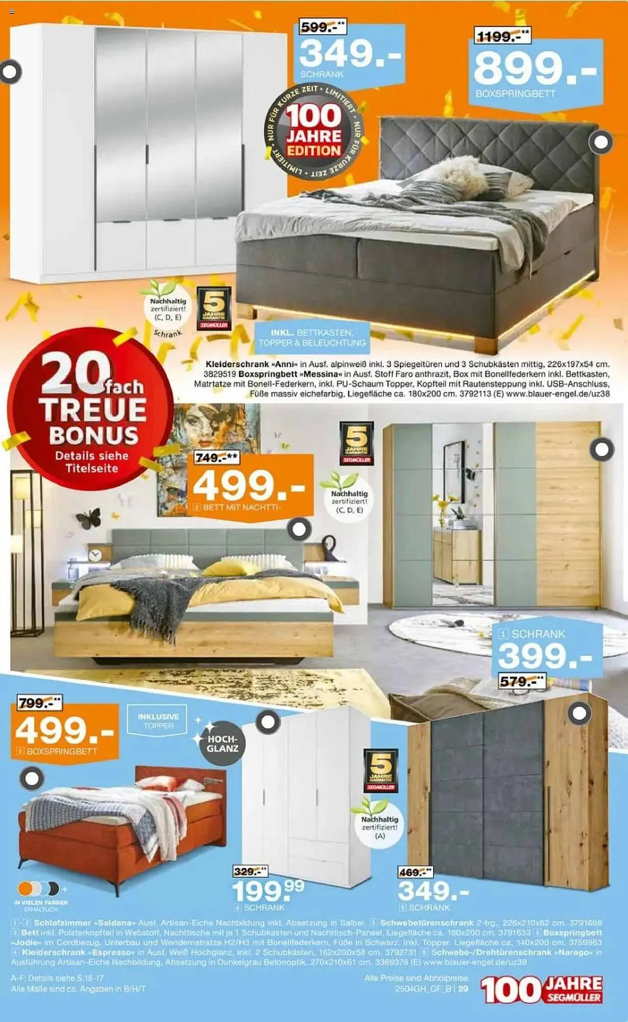 Segmüller Prospekt von 30. März bis 6. April 2025 - Prospekt seite 45