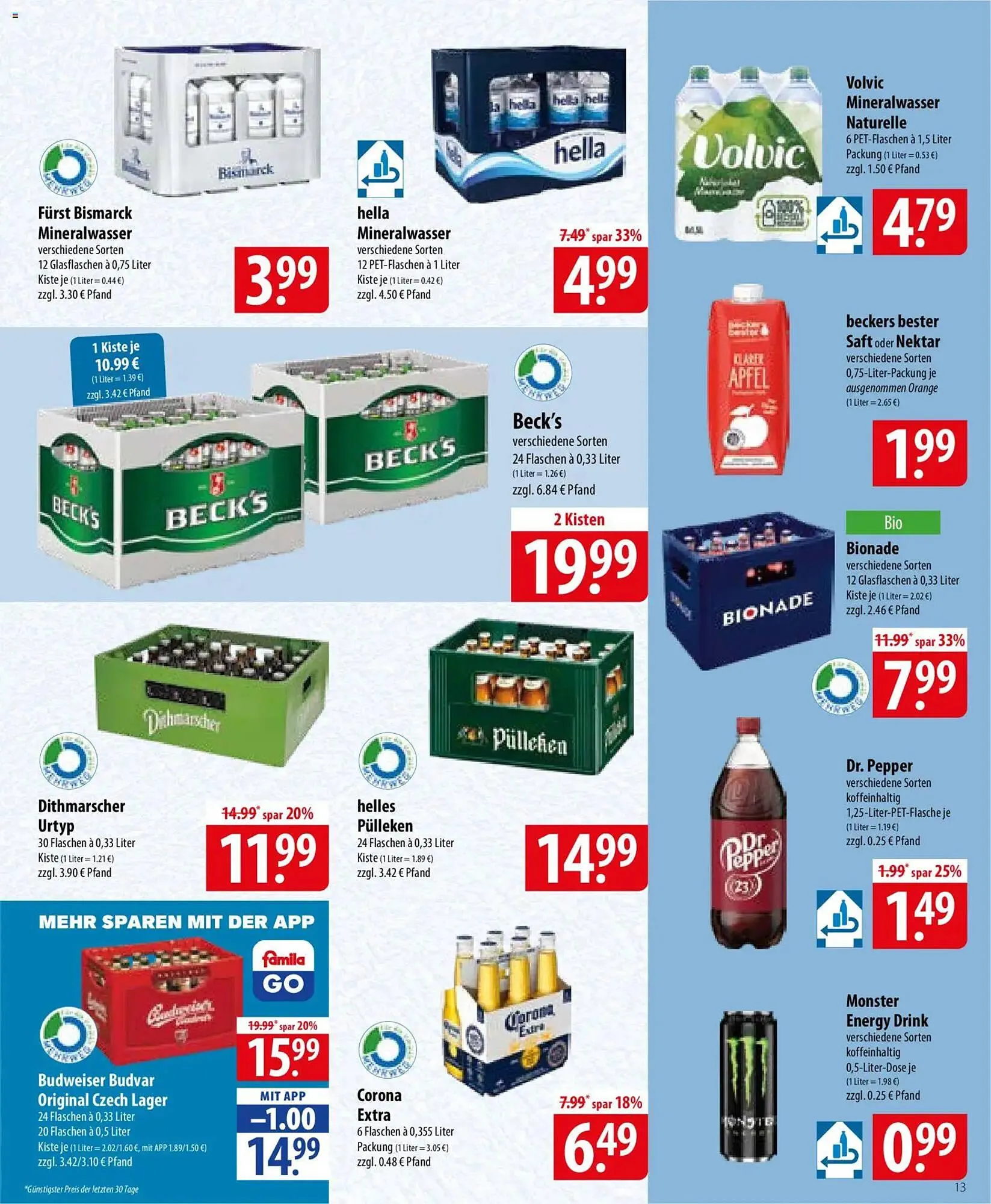 Famila Nord Ost Prospekt von 18. Mai bis 23. Mai 2026 - Prospekt seite 13