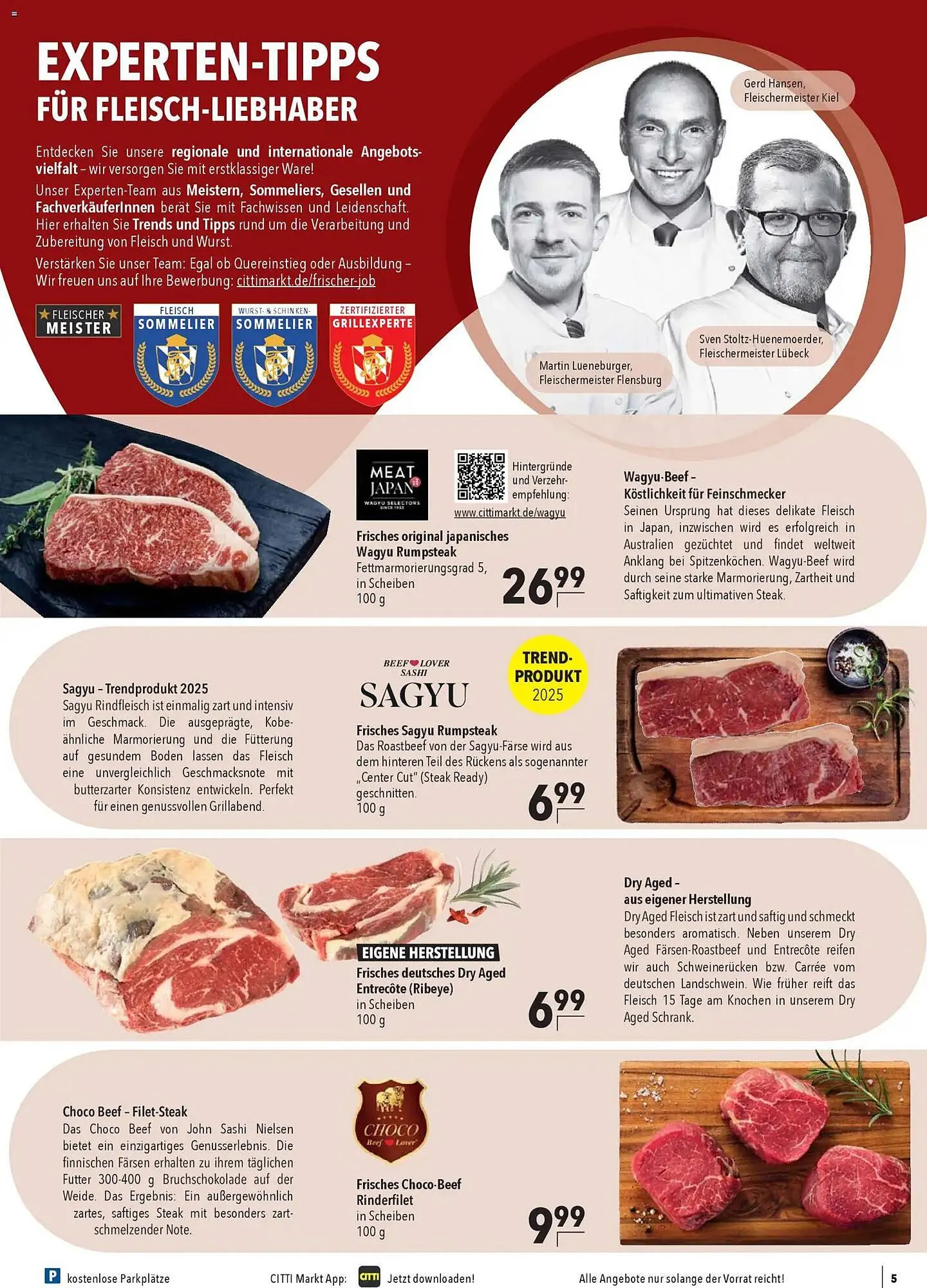 CITTI Markt Prospekt von 29. Oktober bis 4. November 2025 - Prospekt seite 5