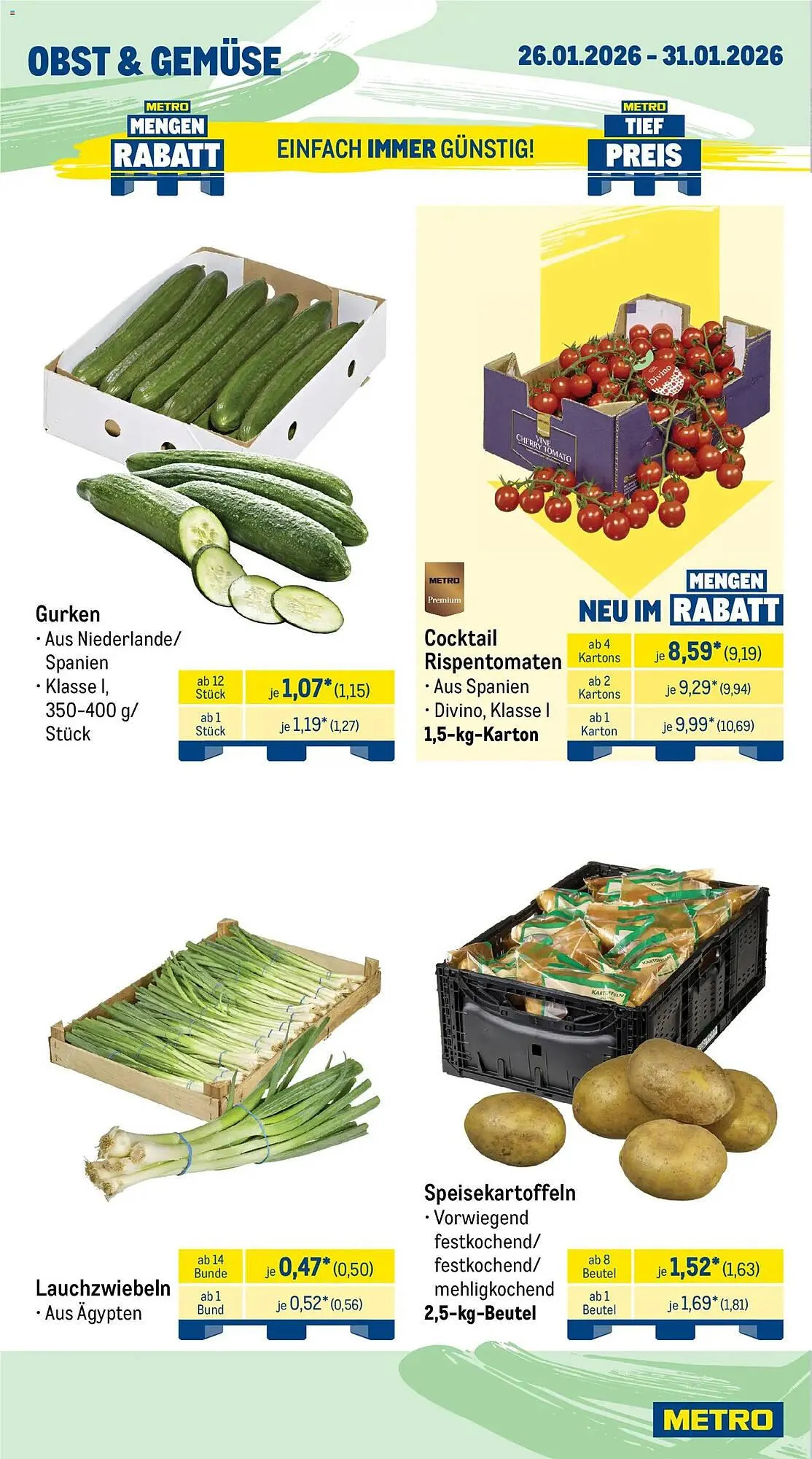 METRO Prospekt von 26. Januar bis 31. Januar 2026 - Prospekt seite 10