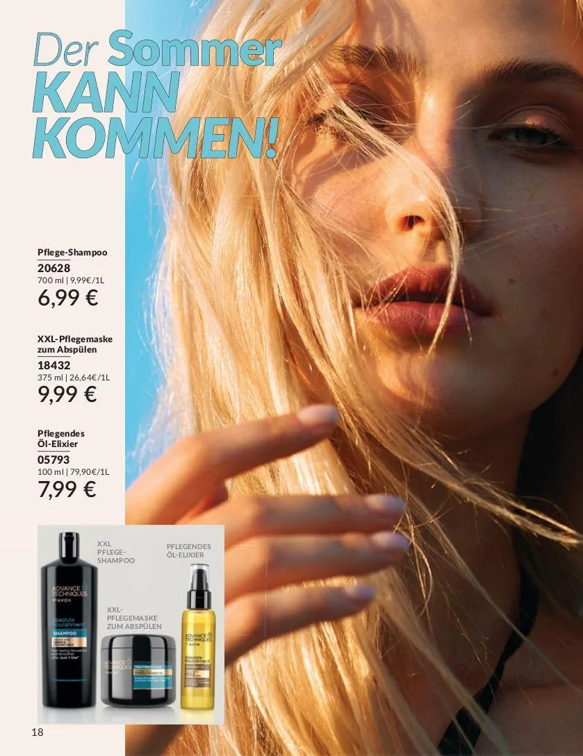 Avon Aktueller Prospekt von 4. Juni bis 18. Juni 2025 - Prospekt seite 18