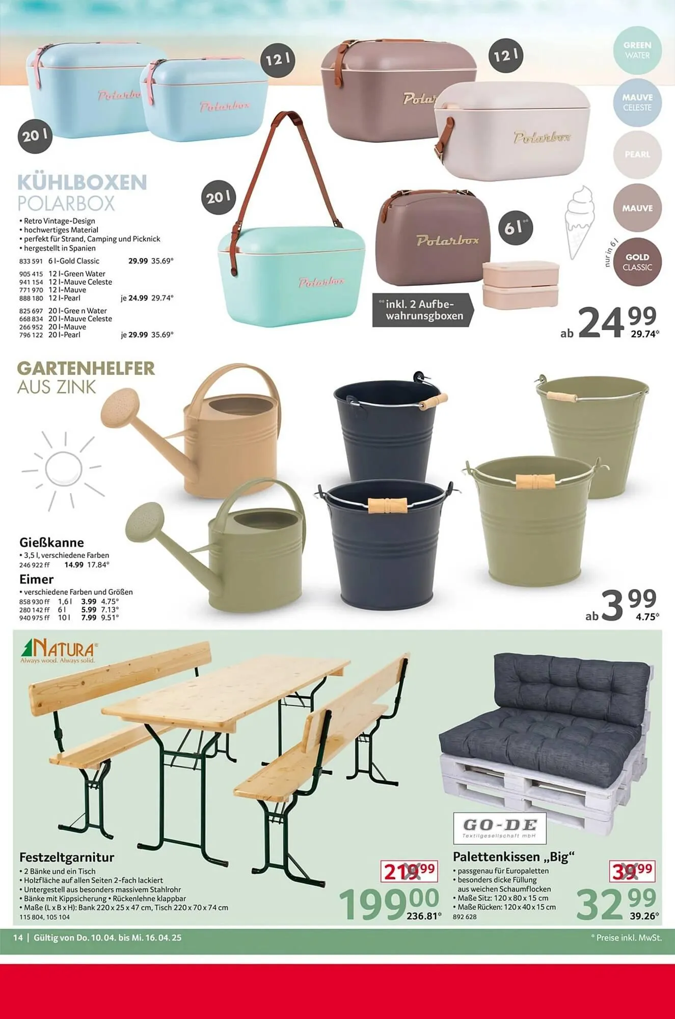 Selgros Prospekt von 10. April bis 16. April 2025 - Prospekt seite 14