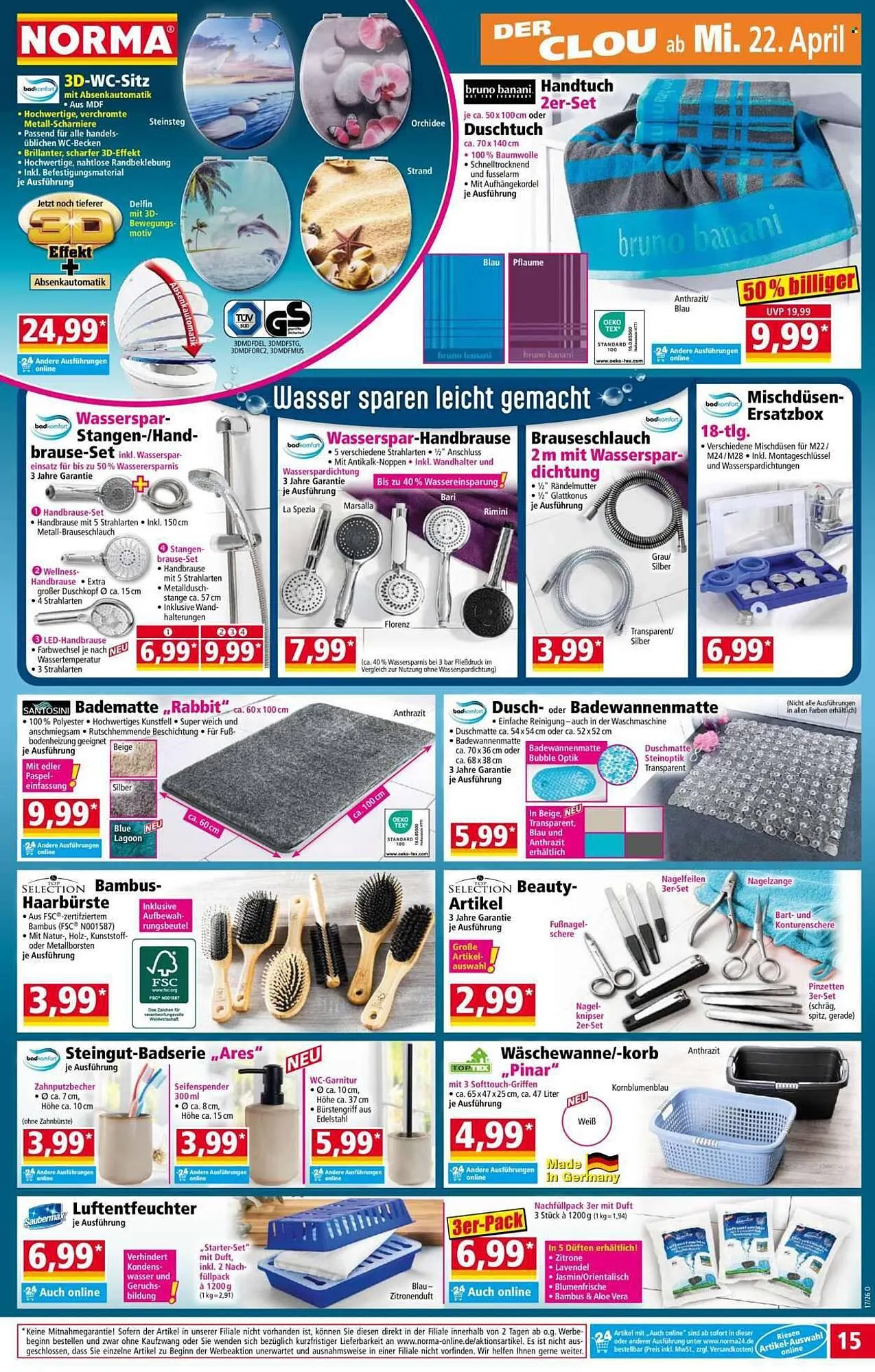 Norma Prospekt von 20. April bis 26. April 2026 - Prospekt seite 15