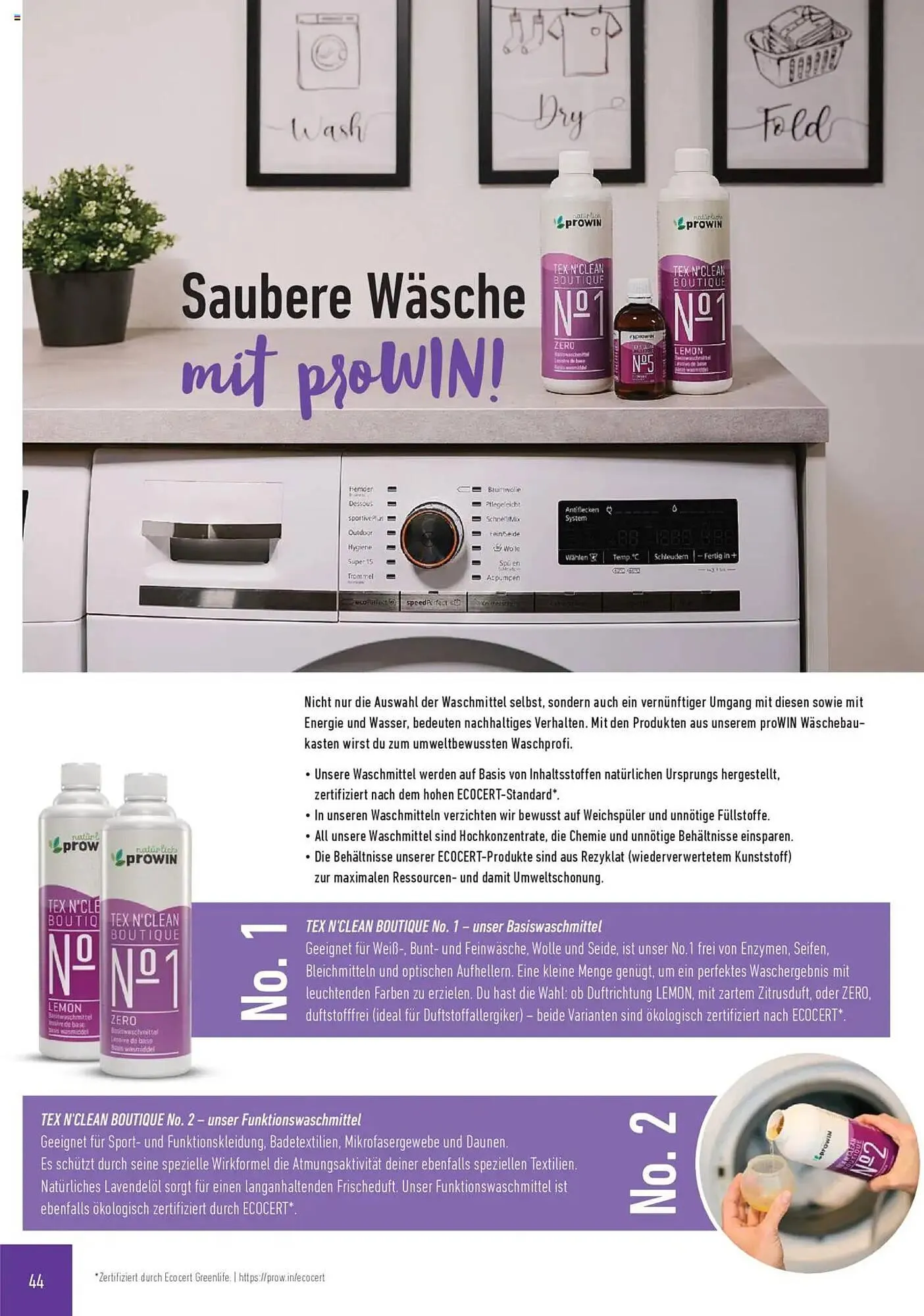 Prowin Prospekt von 1. Juli bis 31. Dezember 2025 - Prospekt seite 44