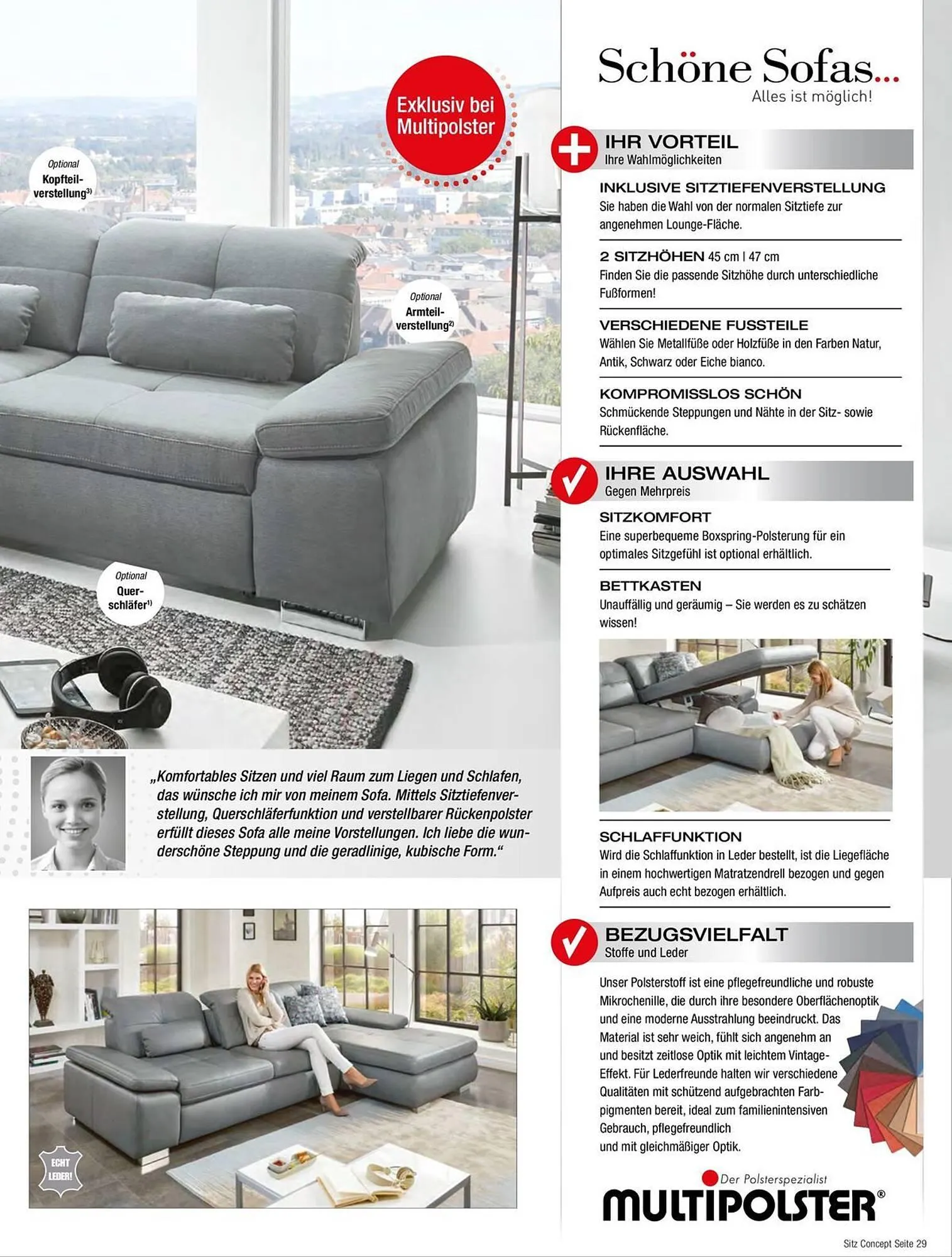 Multipolster Prospekt von 25. Juni bis 31. Juli 2025 - Prospekt seite 29